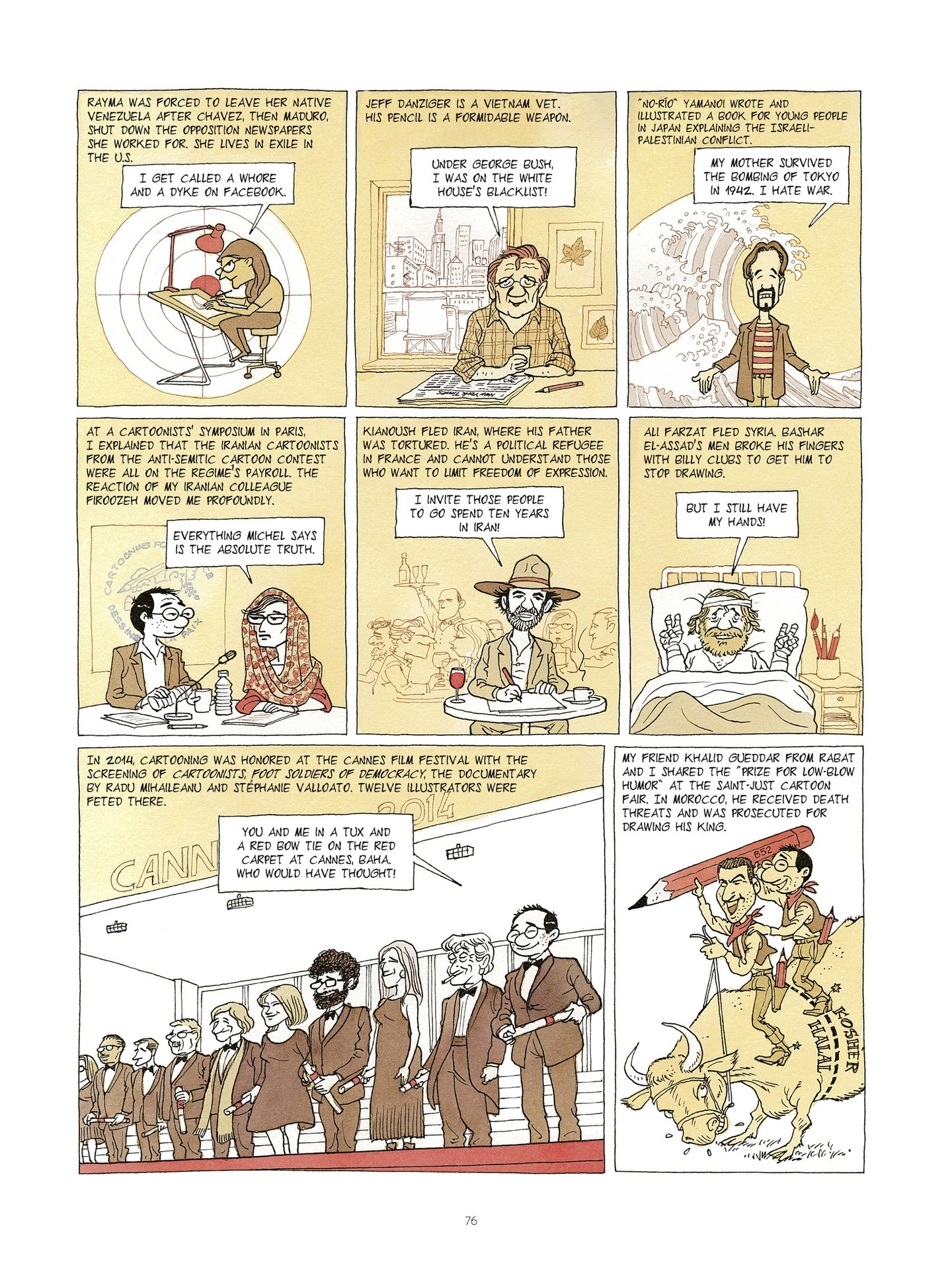 Read online Falafel With Hot Sauce comic -  Issue # TPB - 78