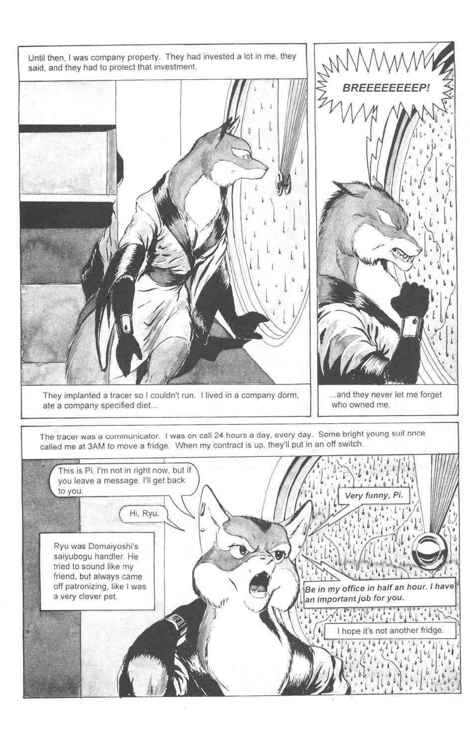 Read online Zaibatsu Tears comic -  Issue #1 - 8