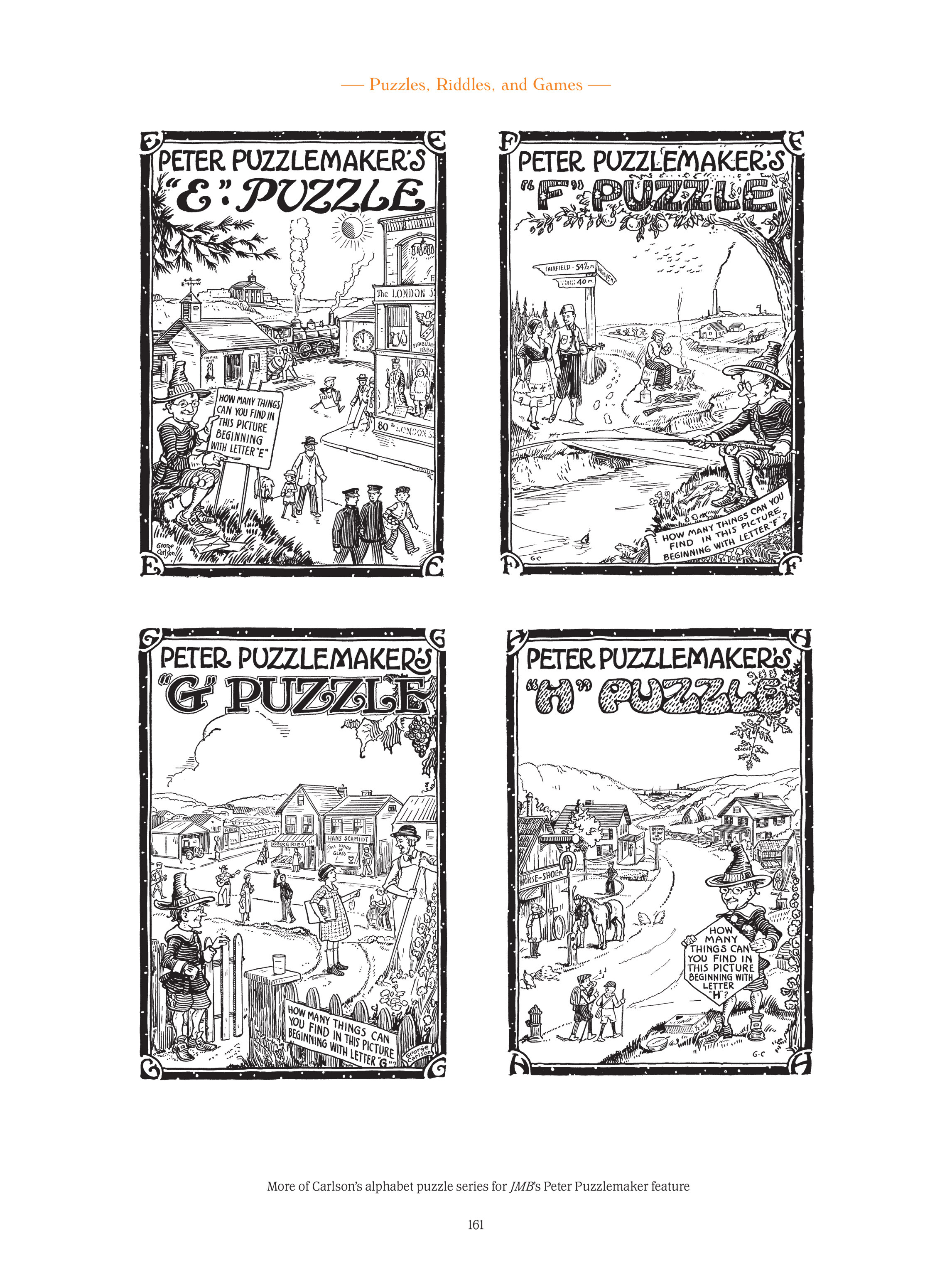 Read online Perfect Nonsense: The Chaotic Comics and Goofy Games of George Carlson comic -  Issue # TPB (Part 2) - 59