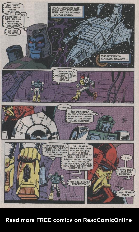 Read online Transformers: Generation 2 comic -  Issue #7 - 10