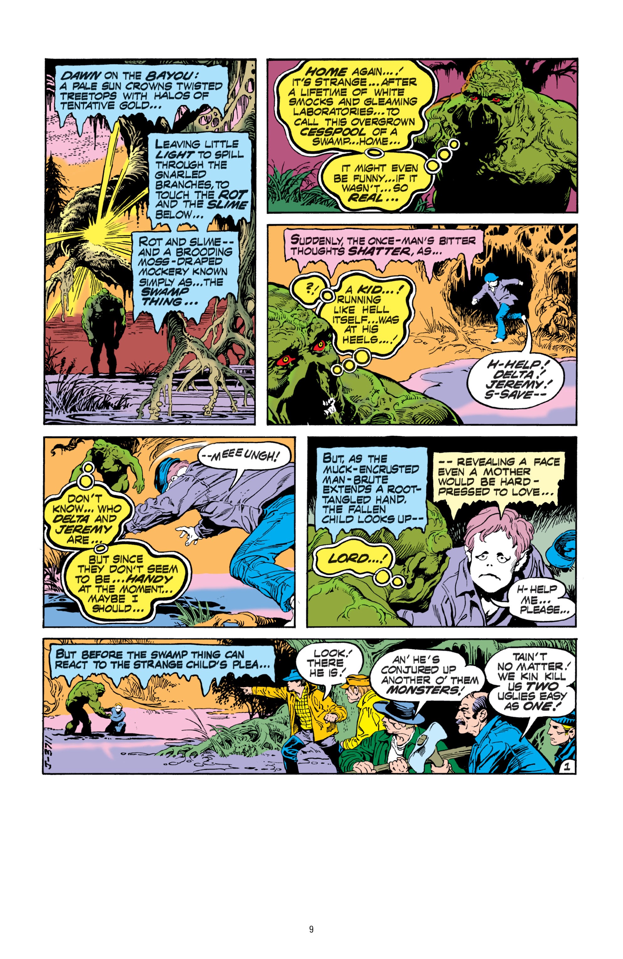 Read online Swamp Thing: The Bronze Age comic -  Issue # TPB 2 (Part 1) - 7
