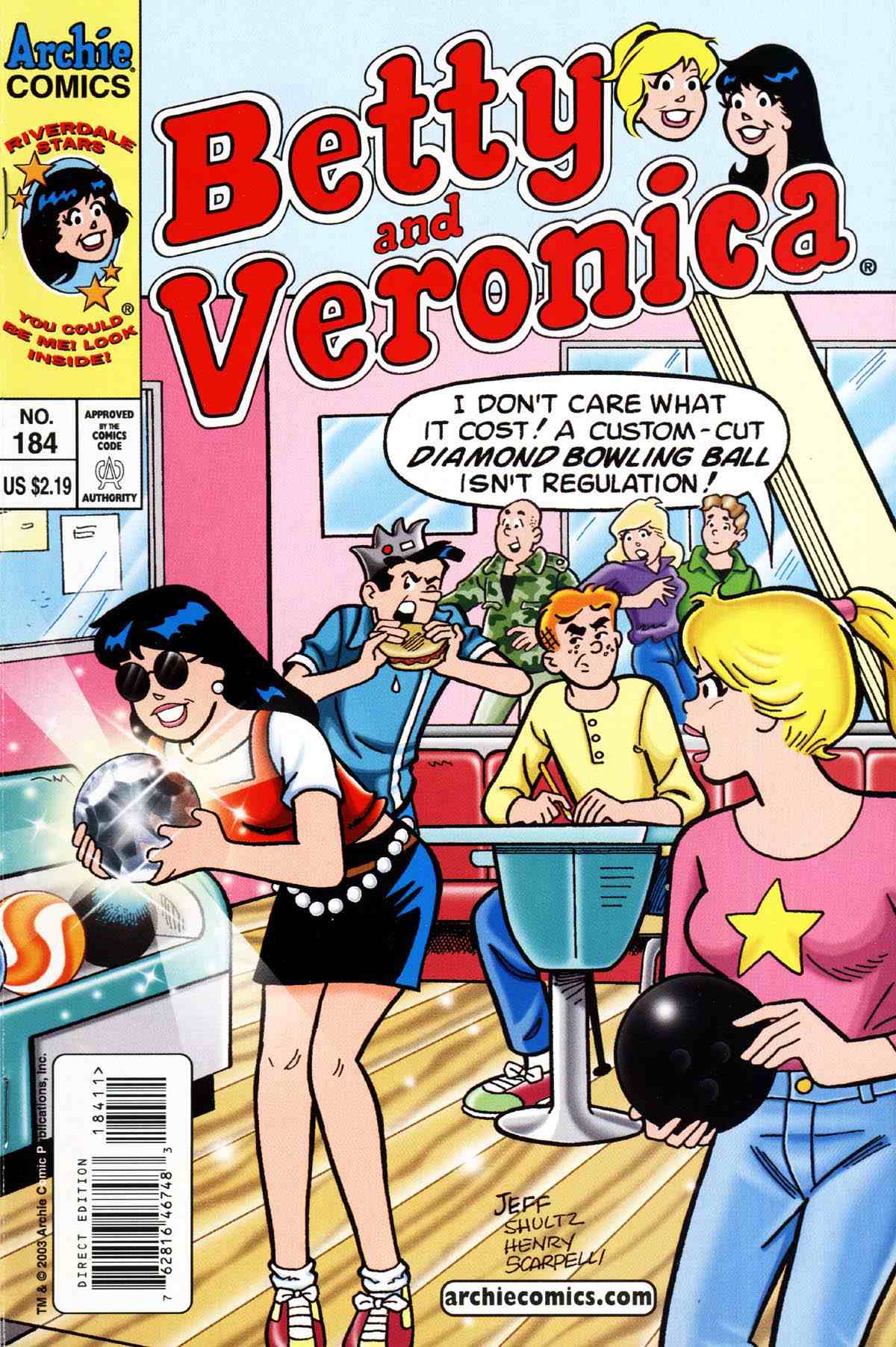 Read online Archie's Girls Betty and Veronica comic -  Issue #184 - 1