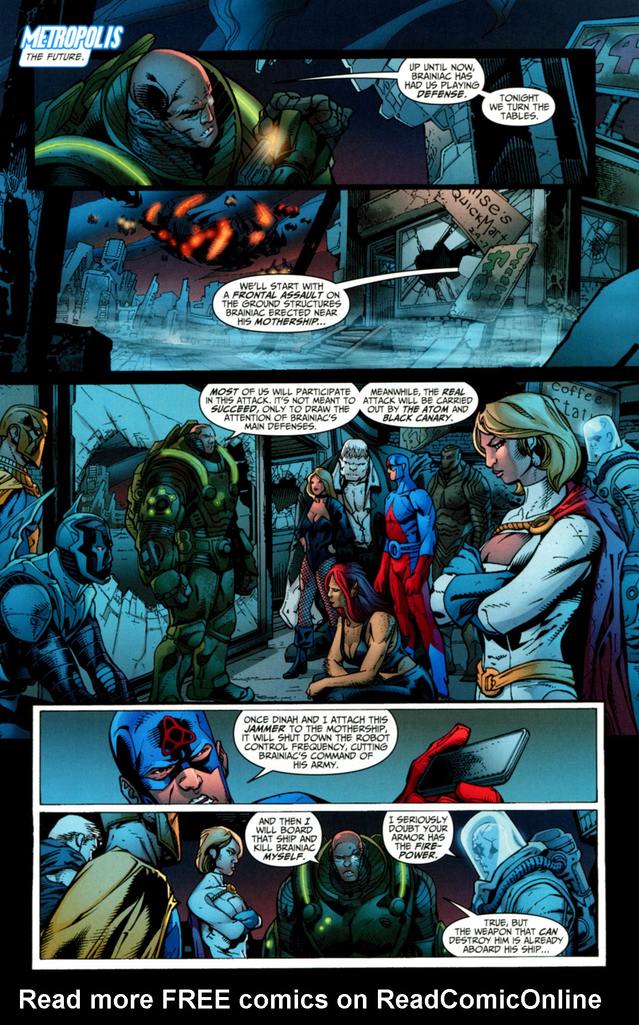 Read online DC Universe Online: Legends comic -  Issue #4 - 5