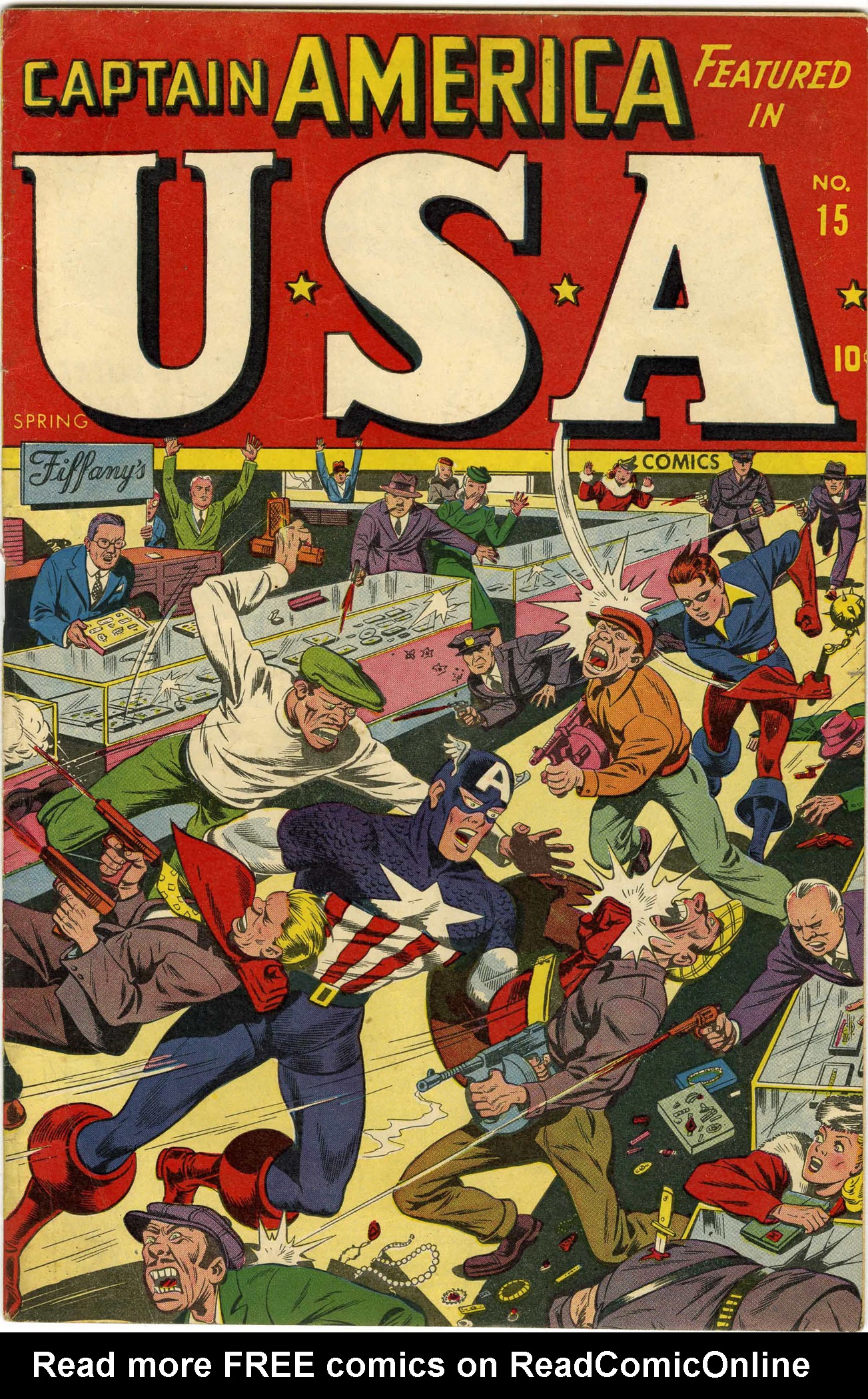 Read online USA Comics comic -  Issue #15 - 1