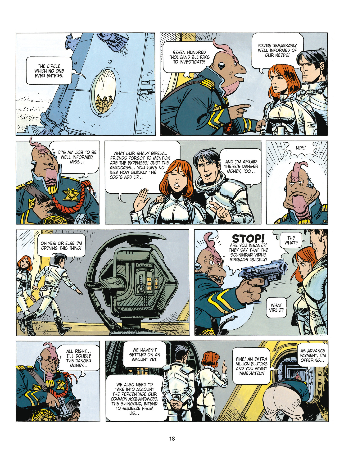 Read online Valerian and Laureline comic -  Issue #15 - 18
