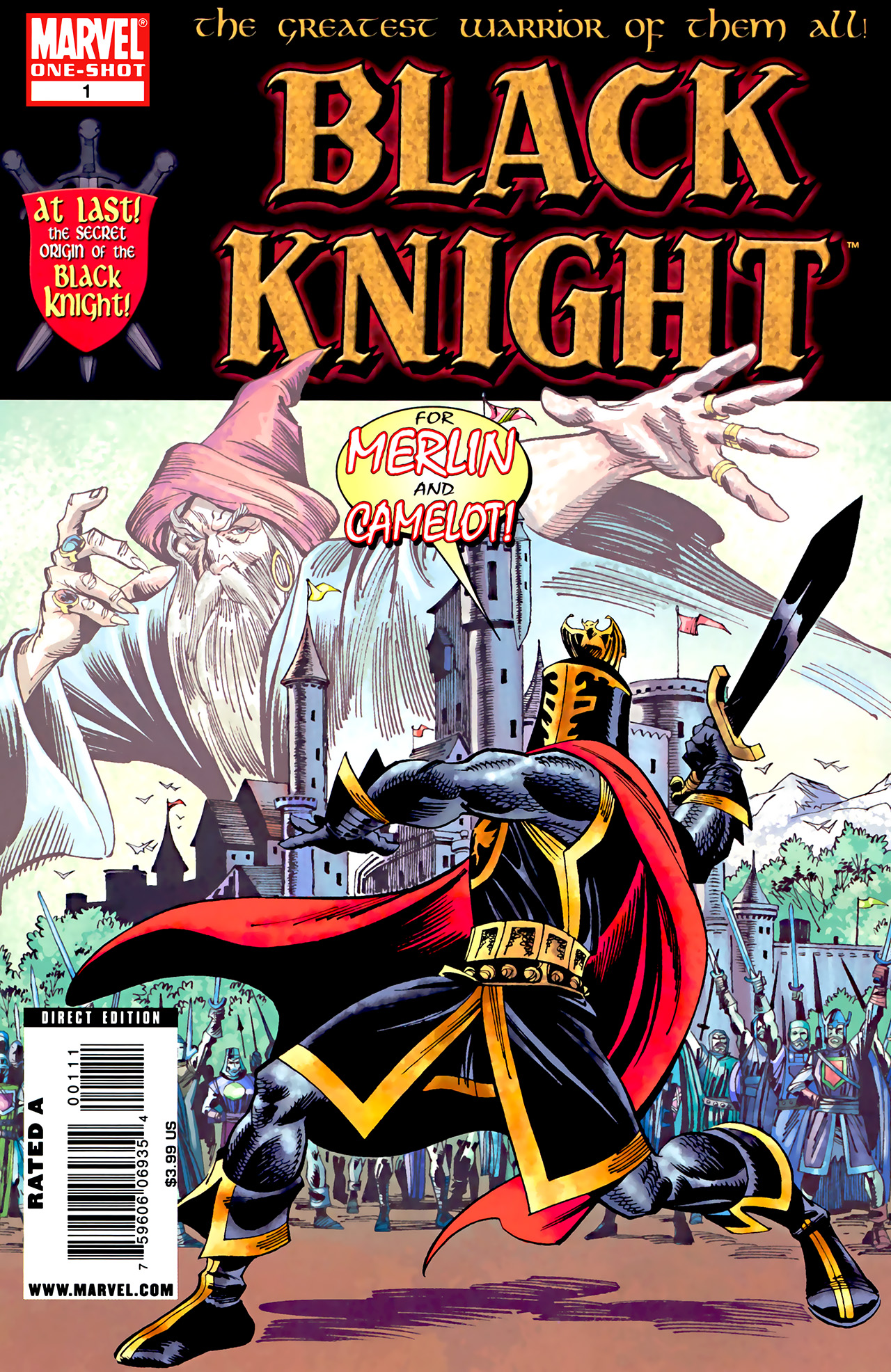 Read online Black Knight (2010) comic -  Issue #1 - 1