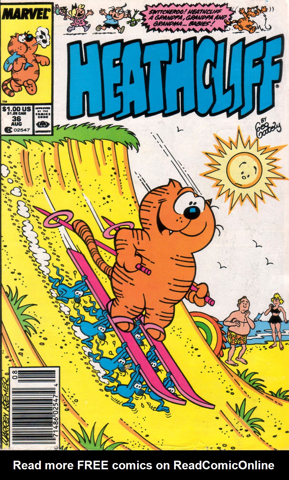 Read online Heathcliff comic -  Issue #36 - 1
