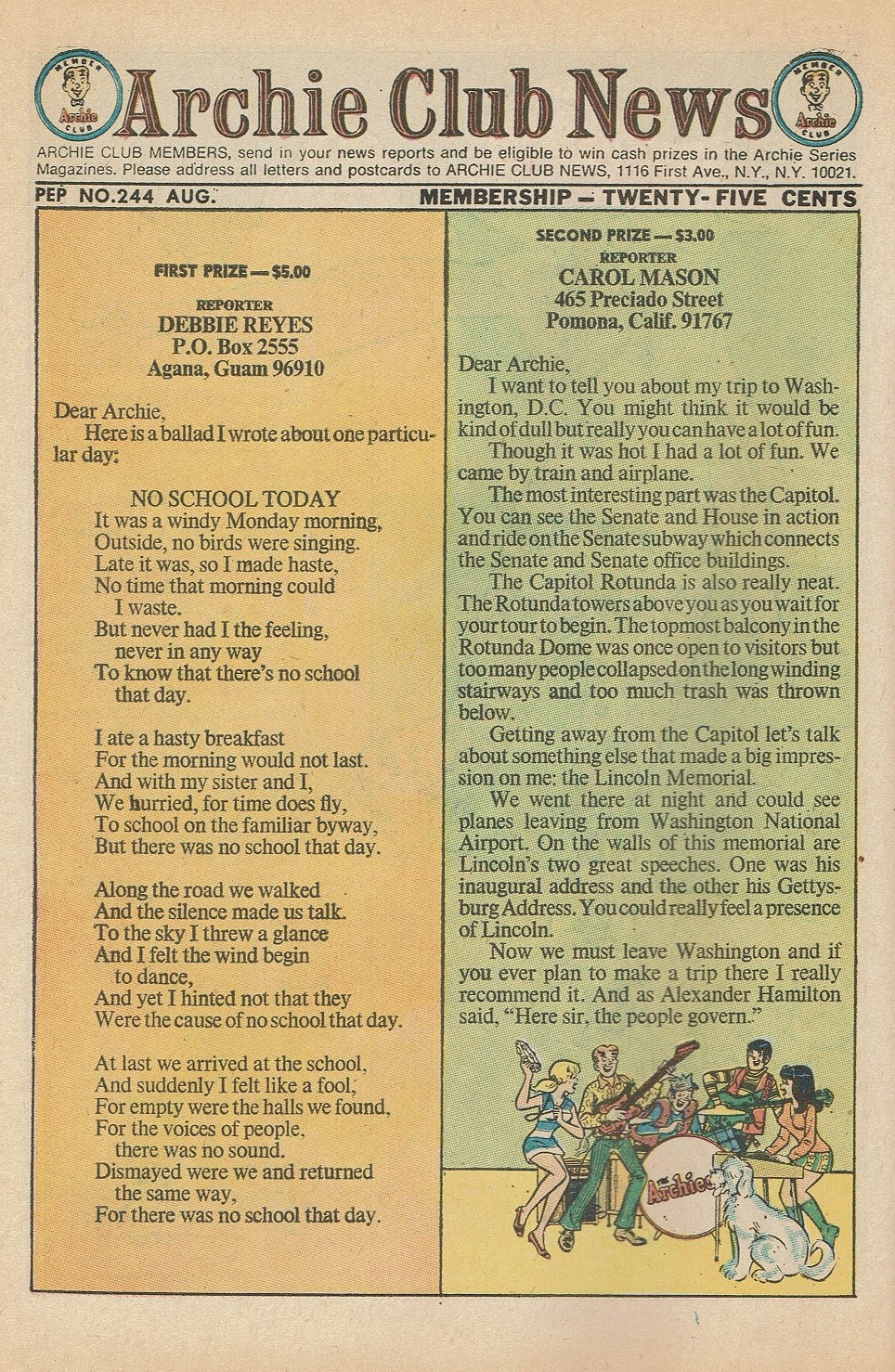 Read online Pep Comics comic -  Issue #244 - 10