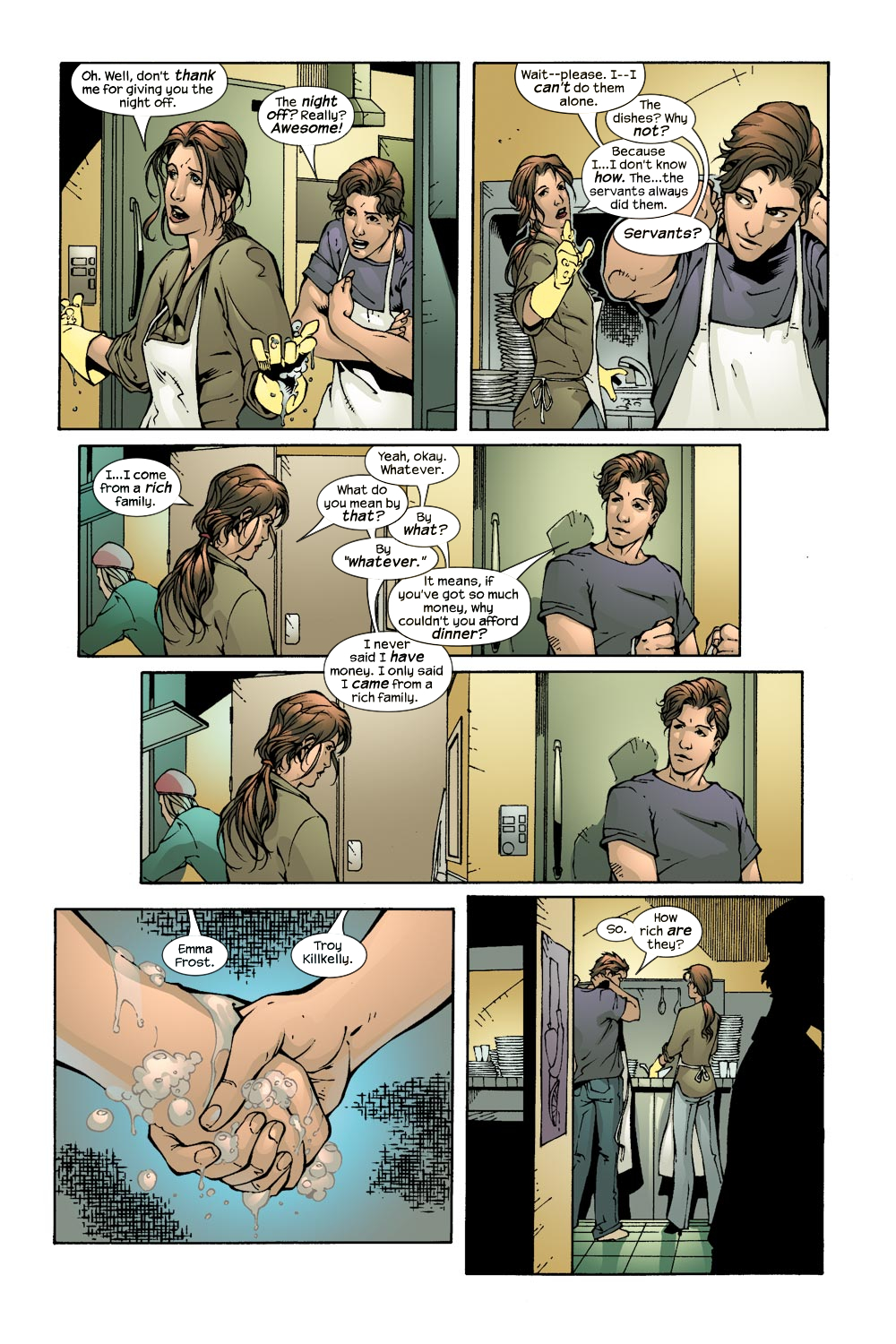 Read online Emma Frost comic -  Issue #7 - 12