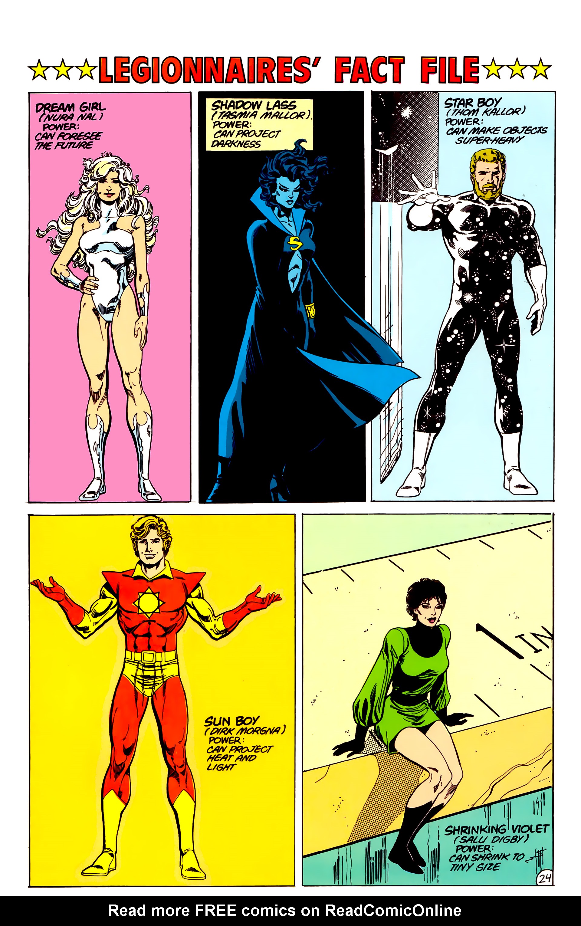 Read online Legion of Super-Heroes (1984) comic -  Issue #17 - 26