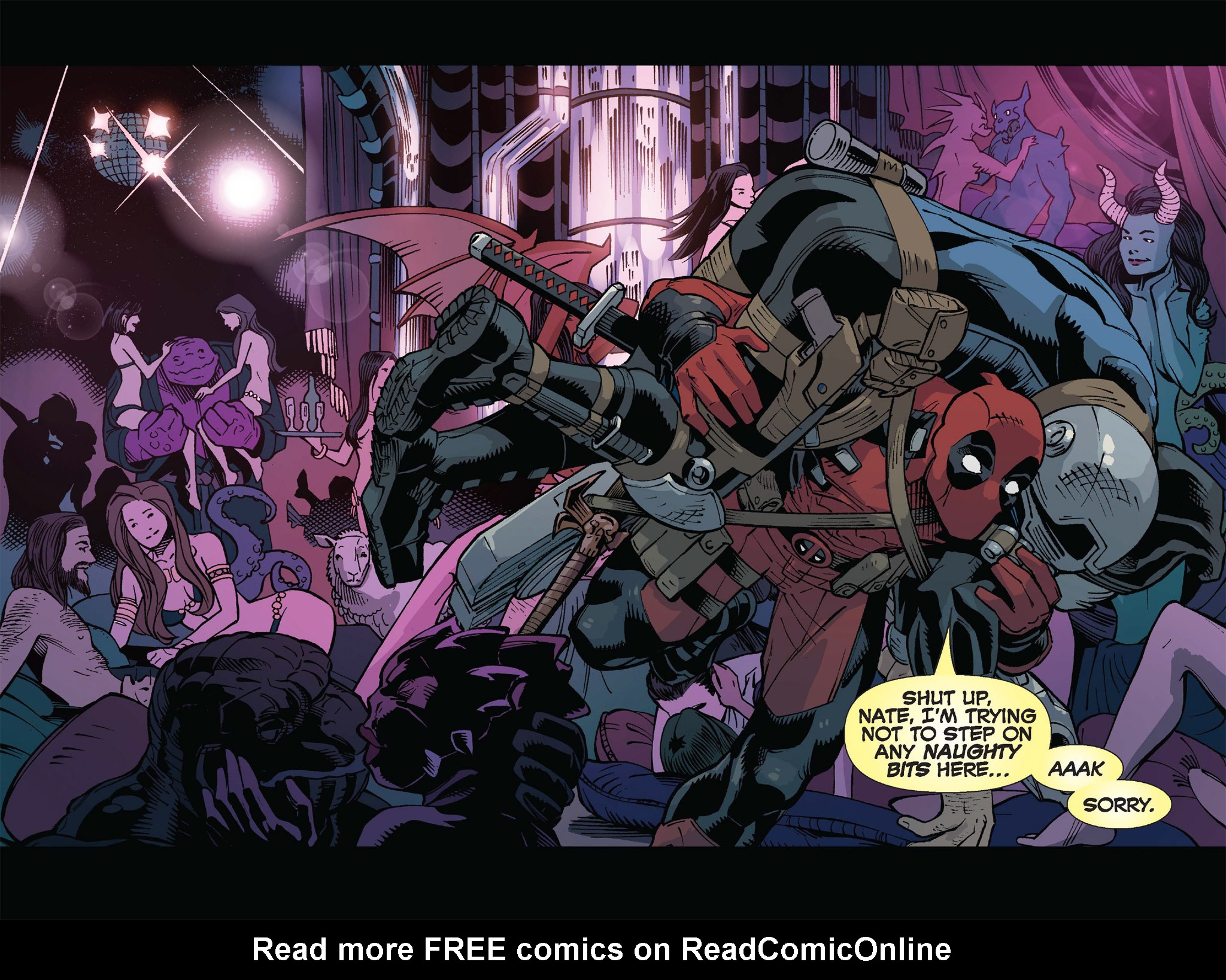 Read online Deadpool & Cable: Split Second Infinite Comic comic -  Issue #4 - 30