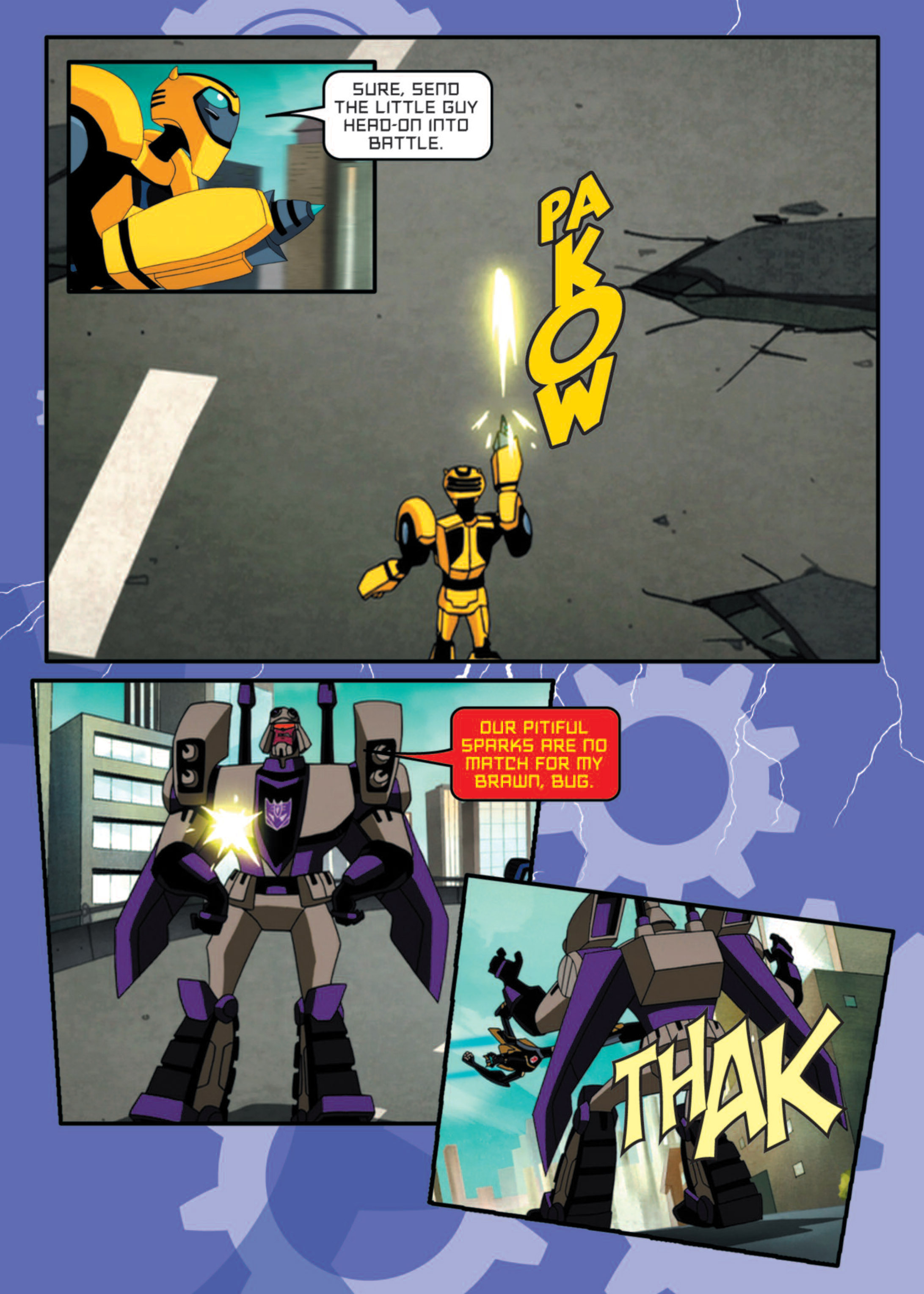 Read online Transformers Animated comic -  Issue #12 - 105