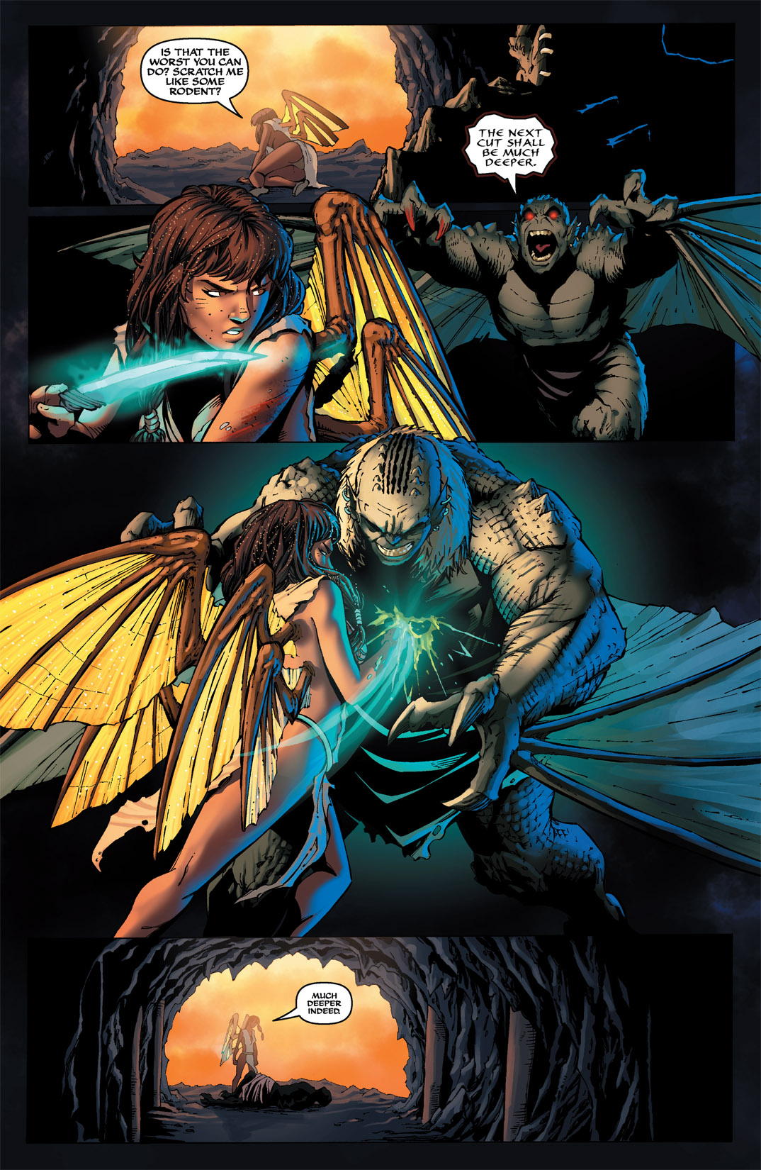 Read online Michael Turner's Soulfire: Chaos Reign comic -  Issue #3 - 7