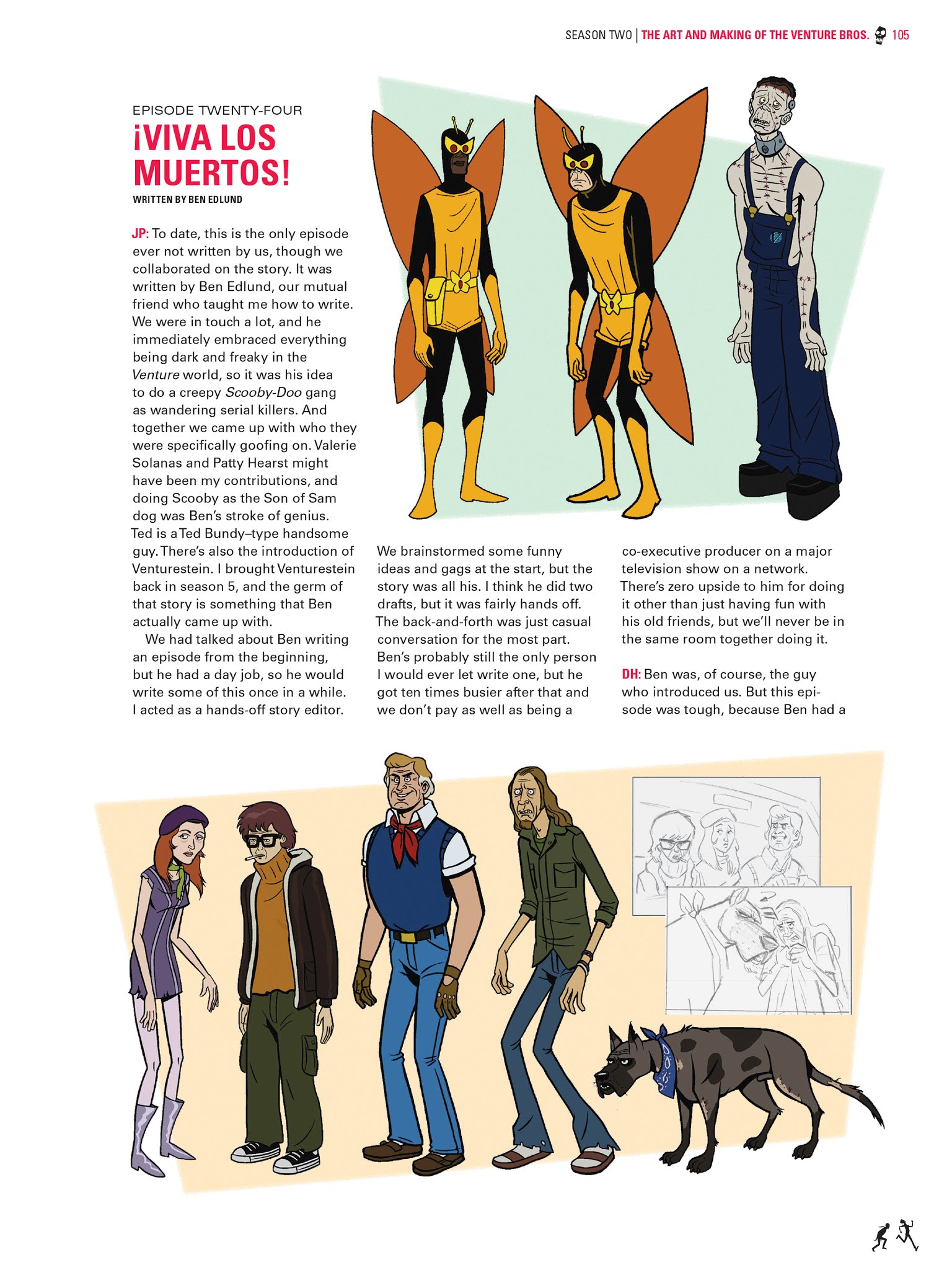 Read online Go Team Venture!: The Art and Making of The Venture Bros. comic -  Issue # TPB (Part 2) - 5
