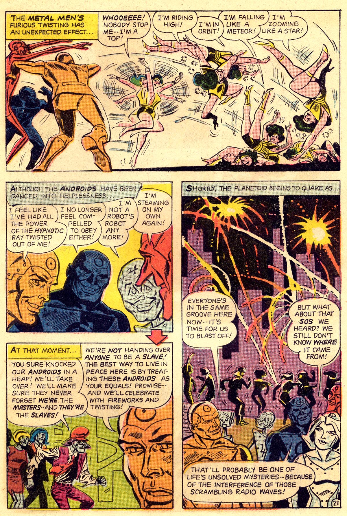 Read online Metal Men (1963) comic -  Issue #26 - 29