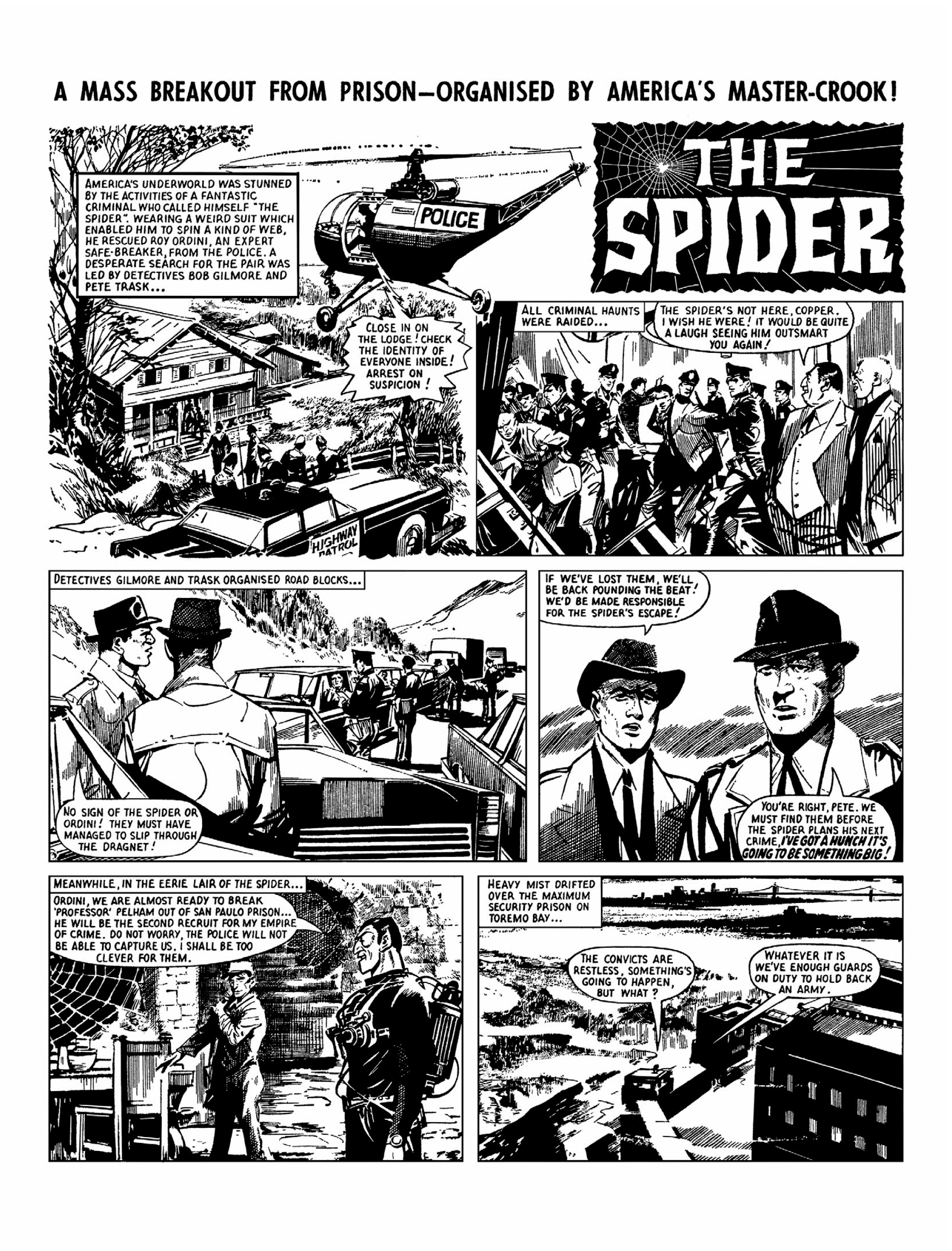 Read online The Spider's Syndicate of Crime comic -  Issue # TPB - 10