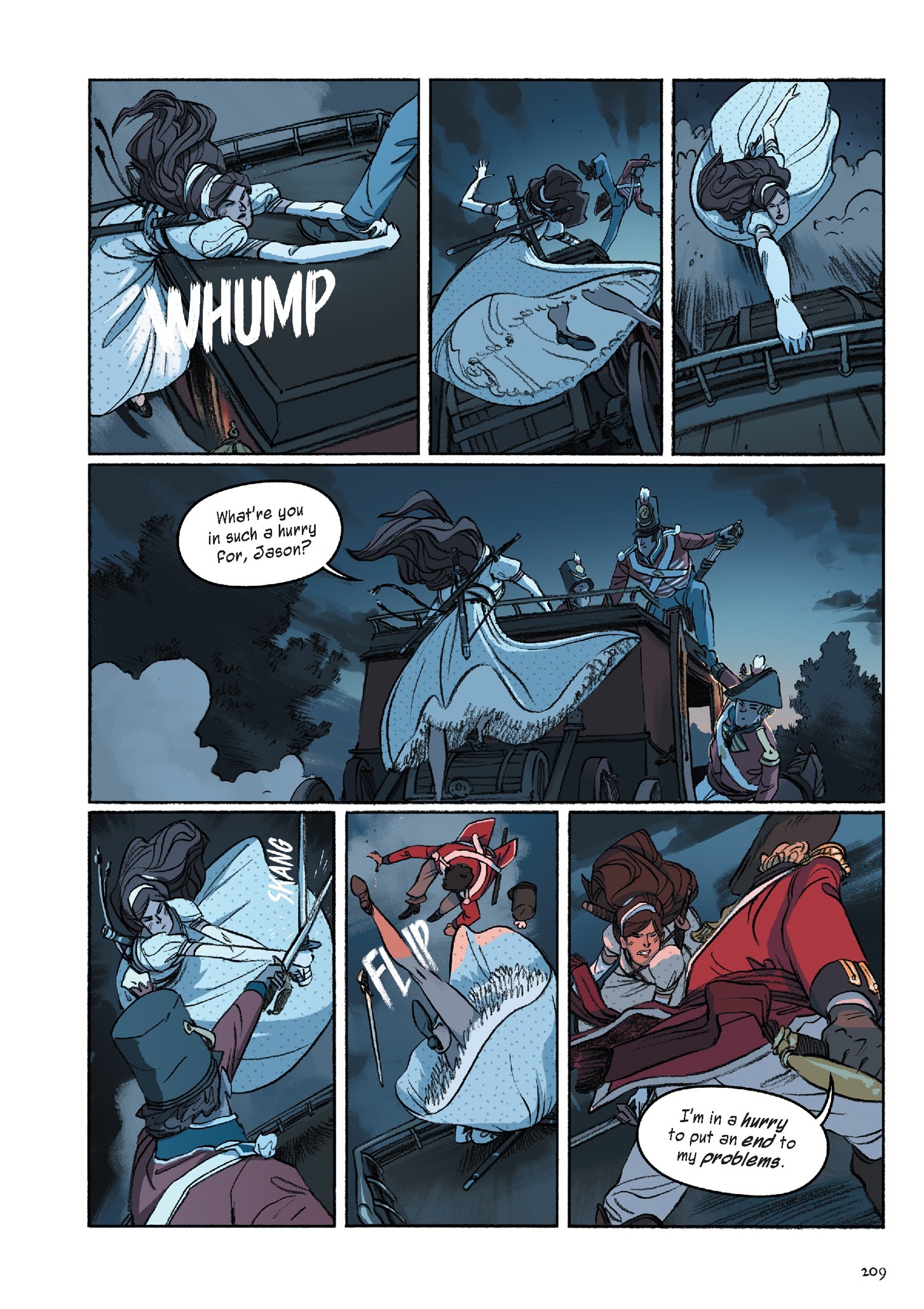 Read online Delilah Dirk and the King's Shilling comic -  Issue # TPB (Part 3) - 10