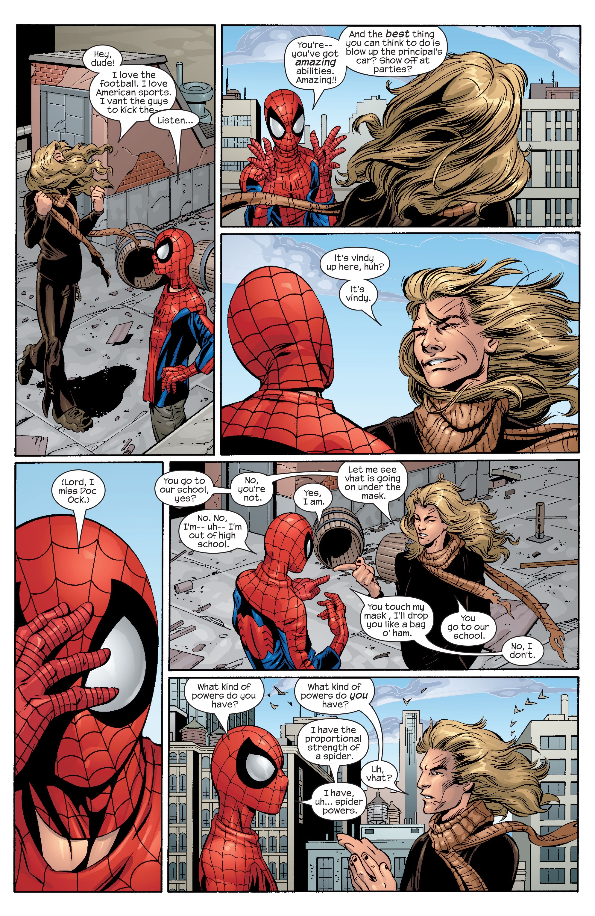 Read online Ultimate Spider-Man (2000) comic -  Issue # _TPB 4 (Part 1) - 56