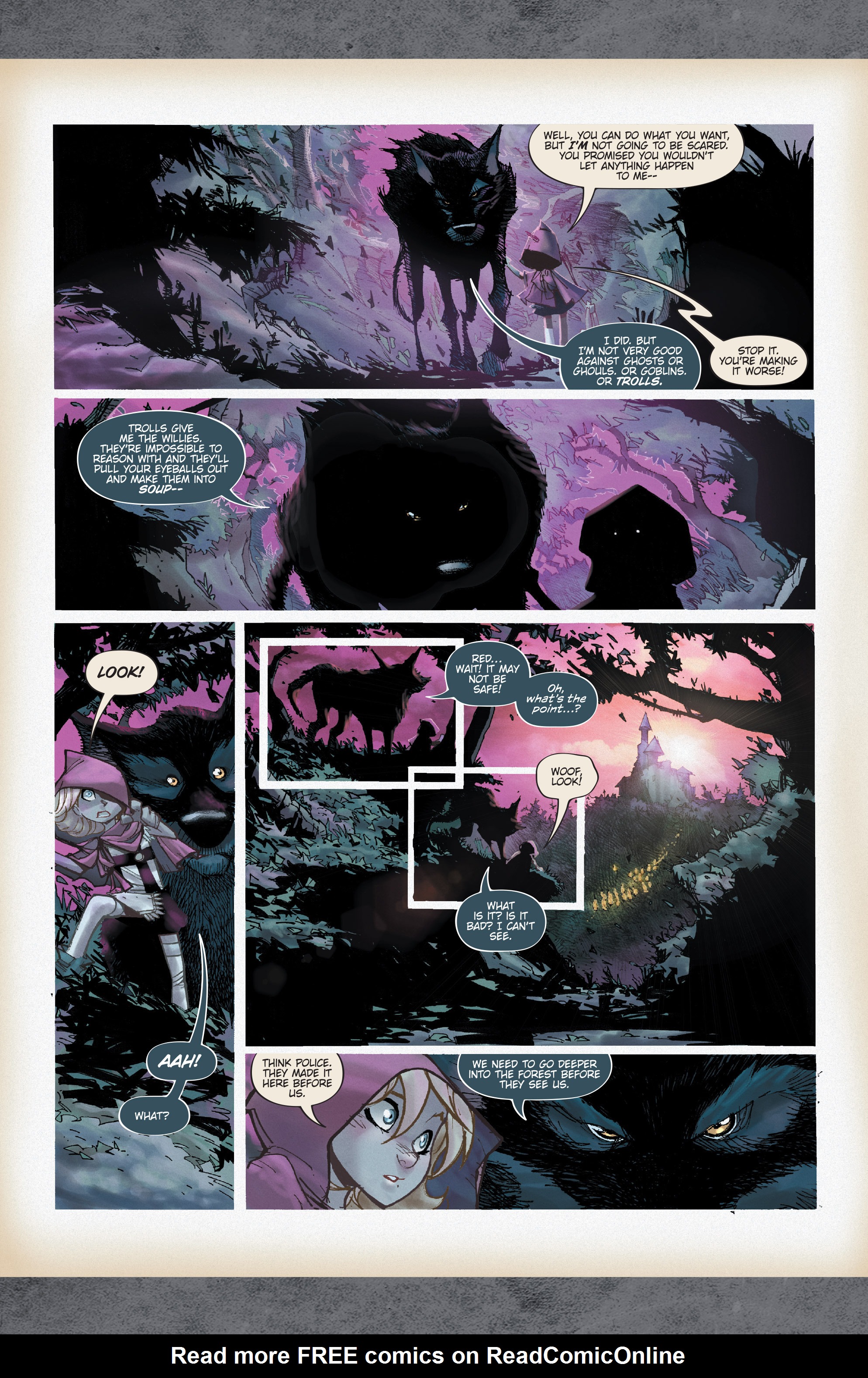 Read online Fairy Quest: Outcasts comic -  Issue #1 - 5