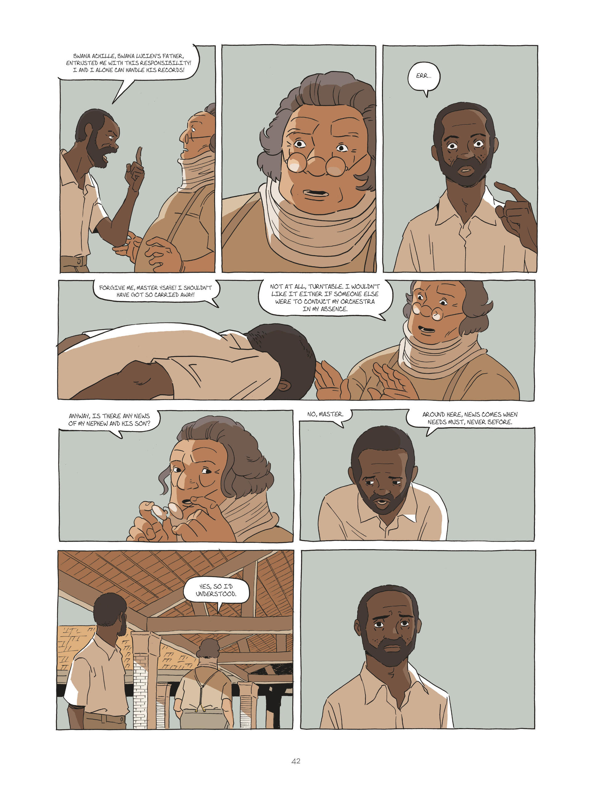 Read online Zidrou-Beuchot's African Trilogy comic -  Issue # TPB 2 - 42