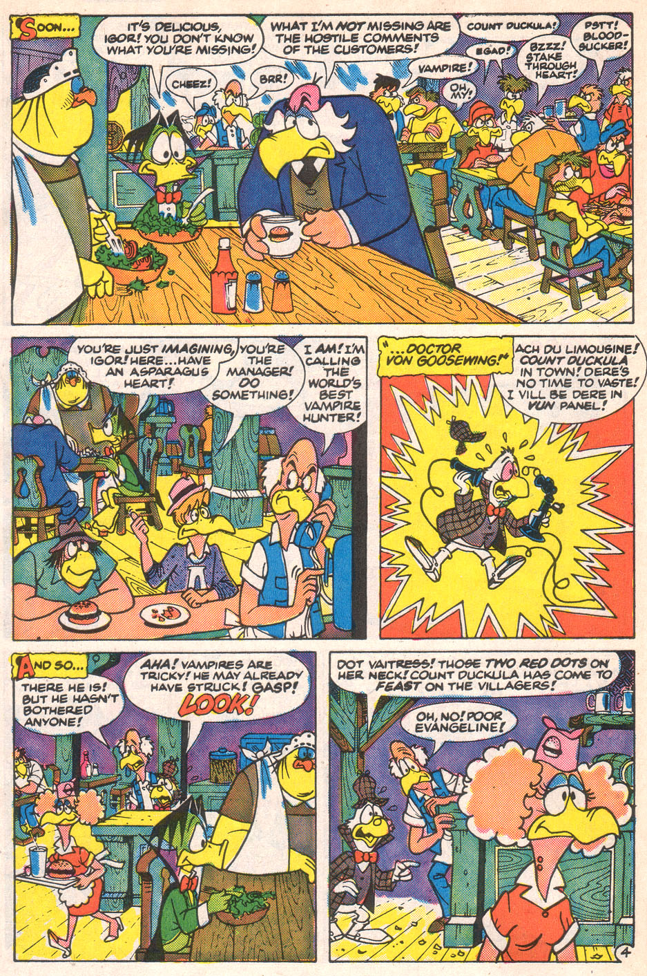 Read online Count Duckula comic -  Issue #3 - 6