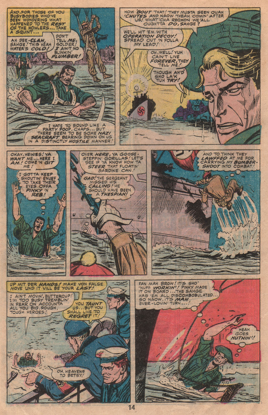 Read online Sgt. Fury comic -  Issue #130 - 16