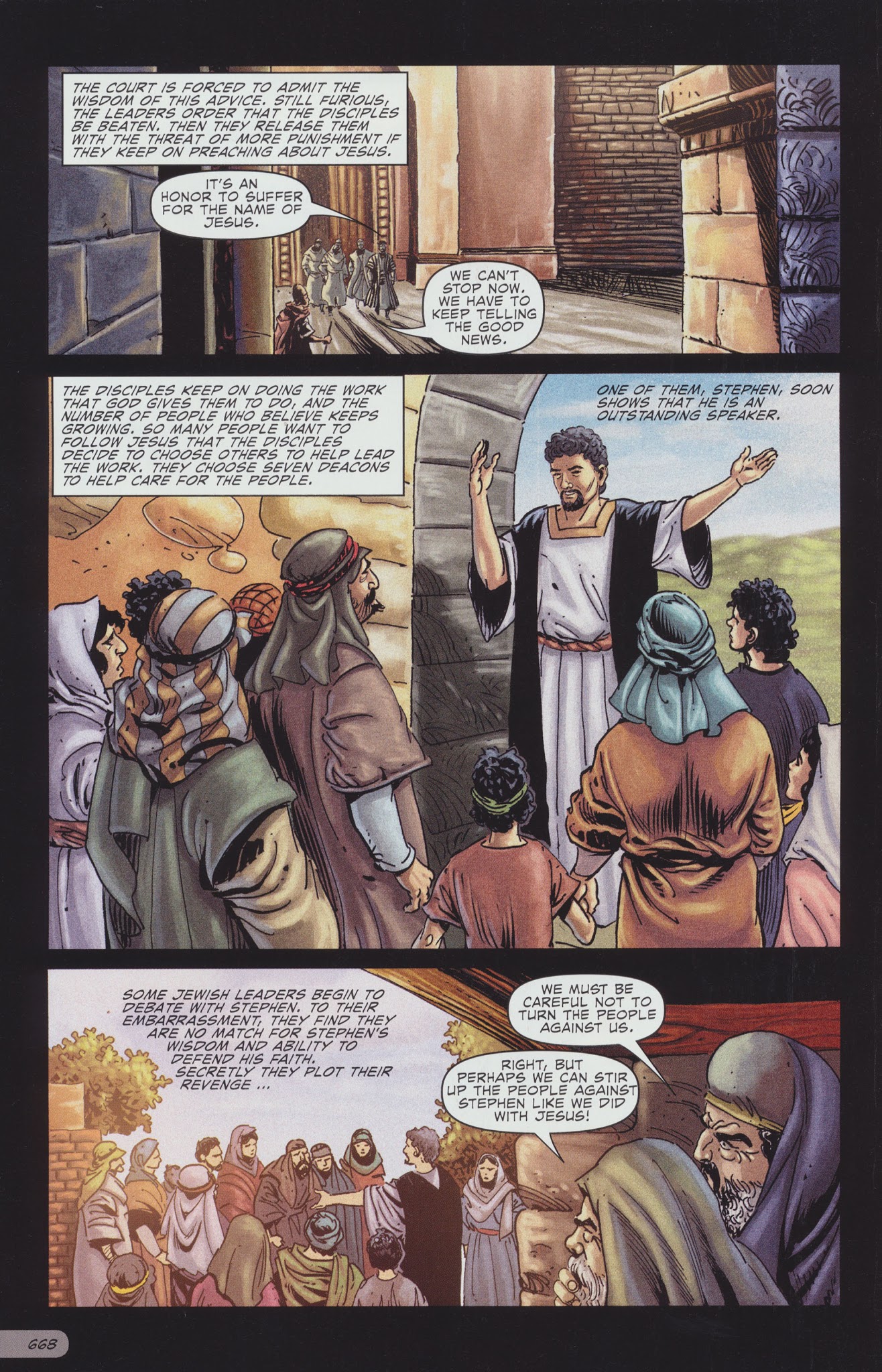 Read online The Action Bible comic -  Issue # TPB 2 - 291