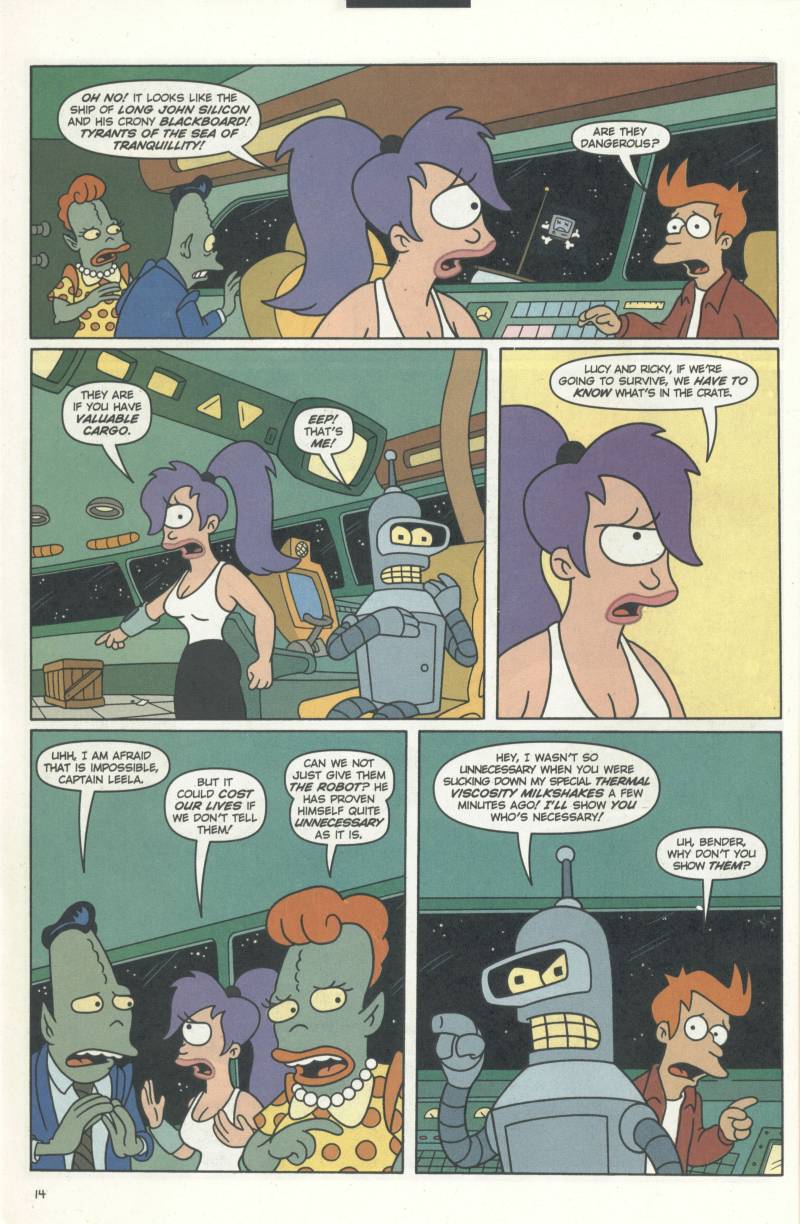 Read online Futurama Comics comic -  Issue #2 - 16