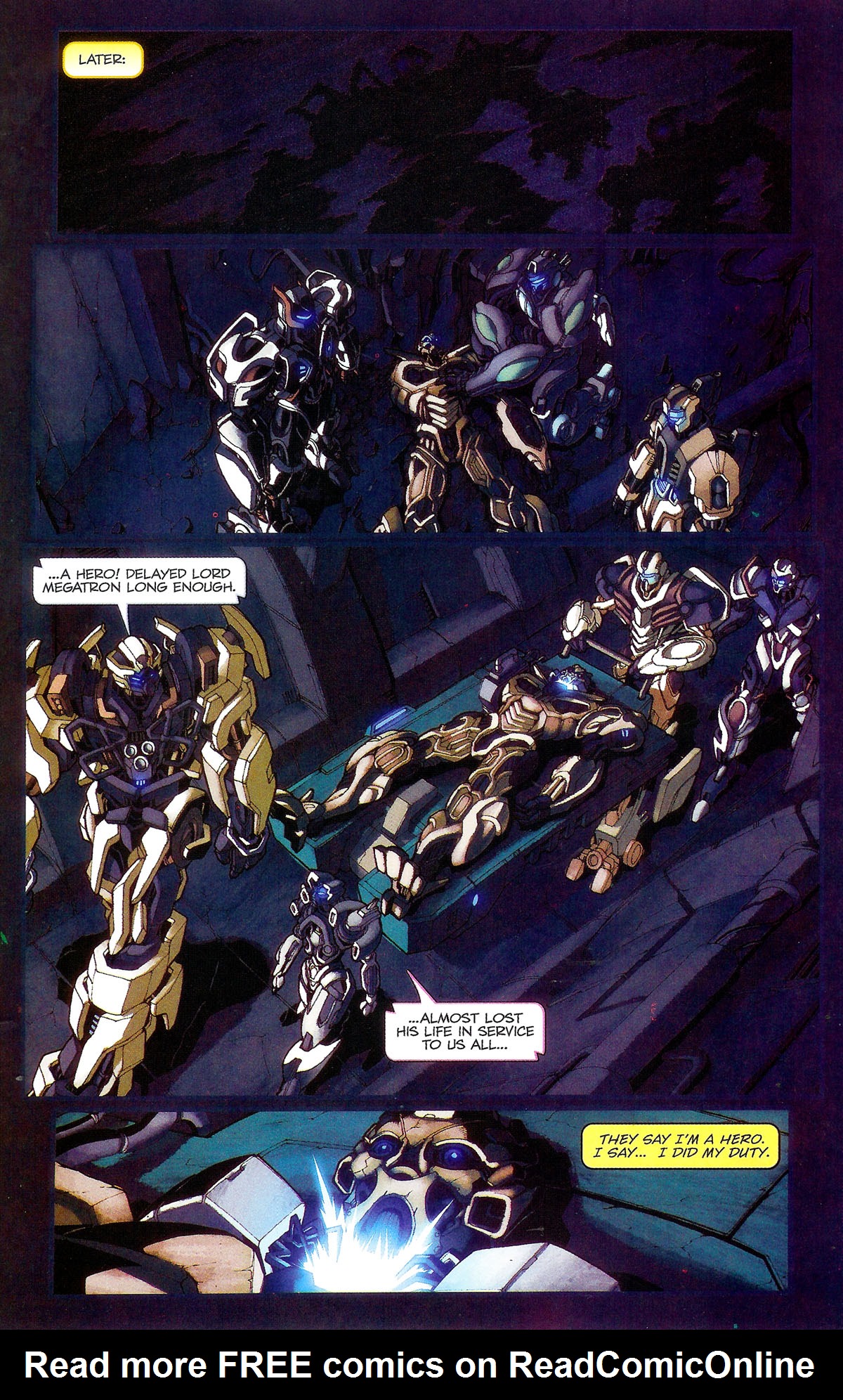 Read online Transformers: Movie Prequel comic -  Issue #1 - 23
