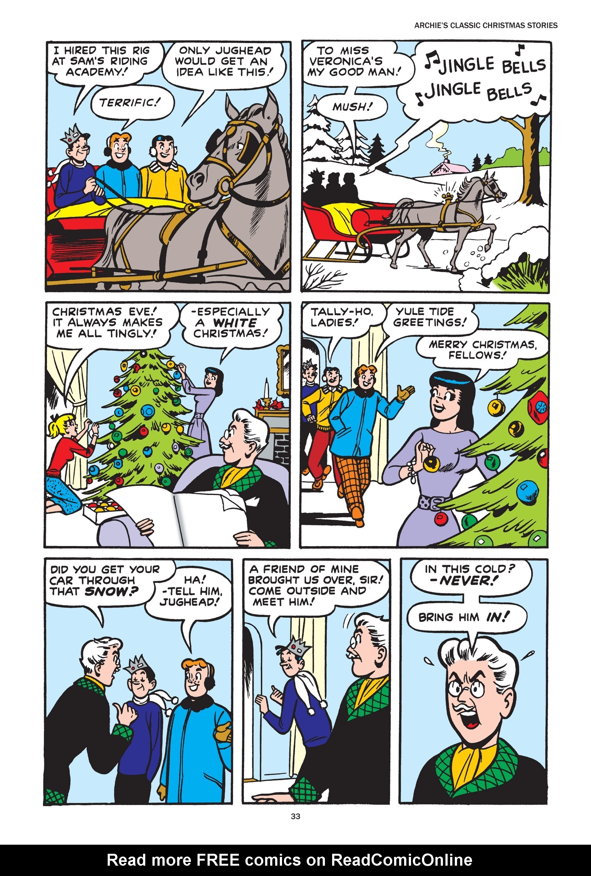 Read online Archie's Classic Christmas Stories comic -  Issue # TPB - 34