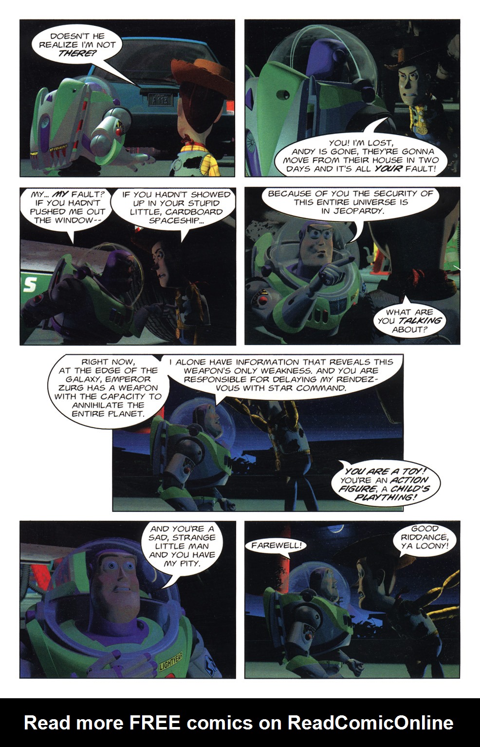 Read online Disney's Toy Story comic -  Issue #1 - 16