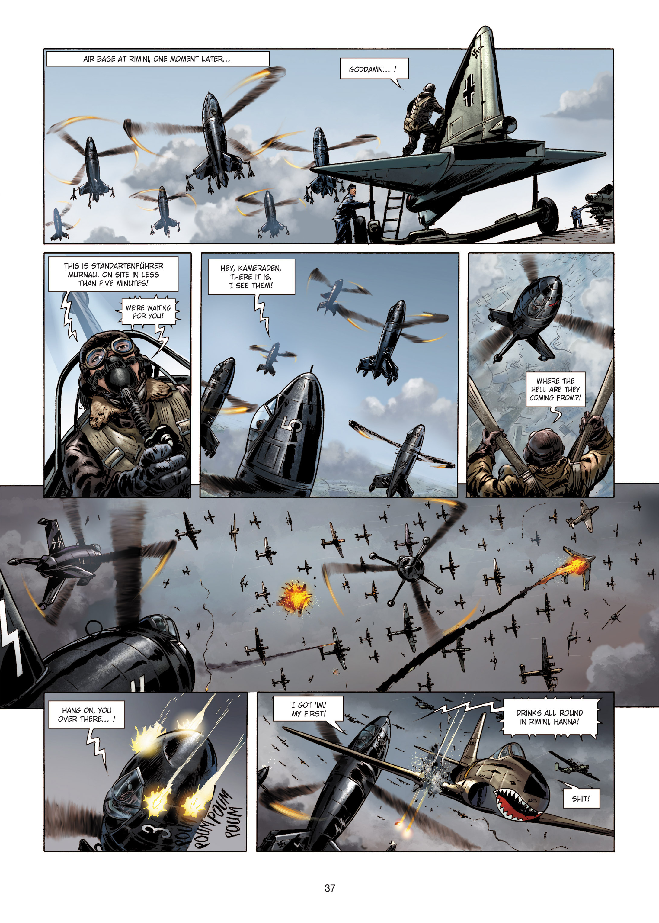 Read online Wunderwaffen comic -  Issue #4 - 37