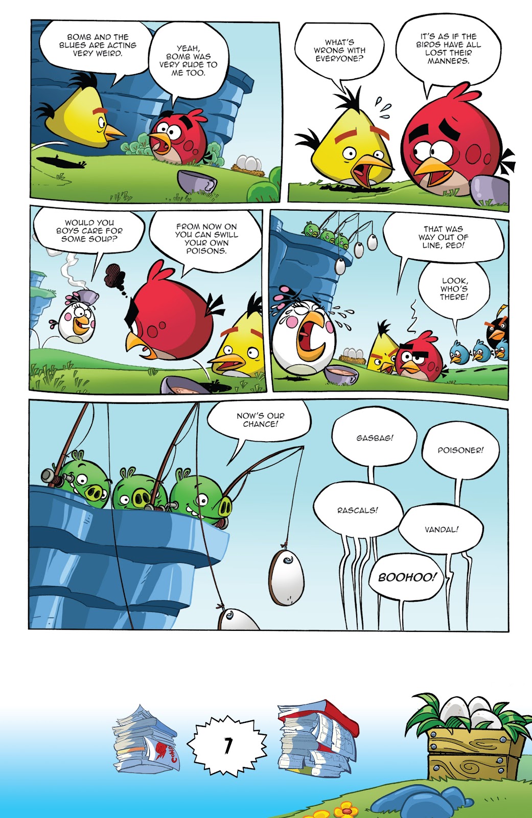 Angry Birds Comics (2016) issue 6 - Page 9