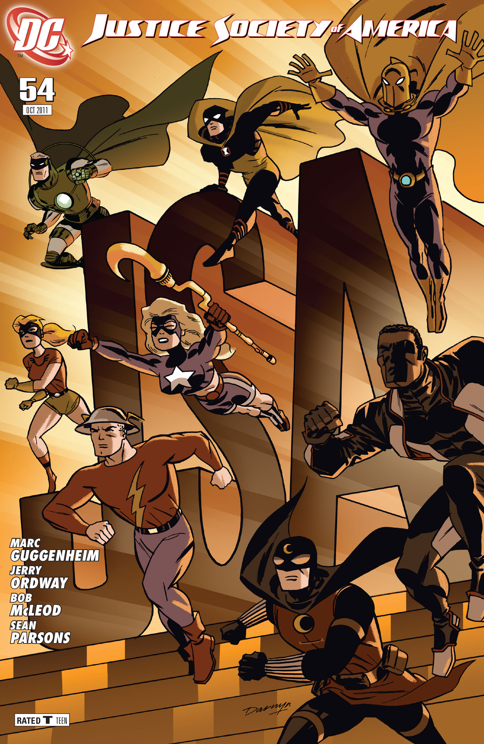 Read online Justice Society of America (2007) comic -  Issue #54 - 1