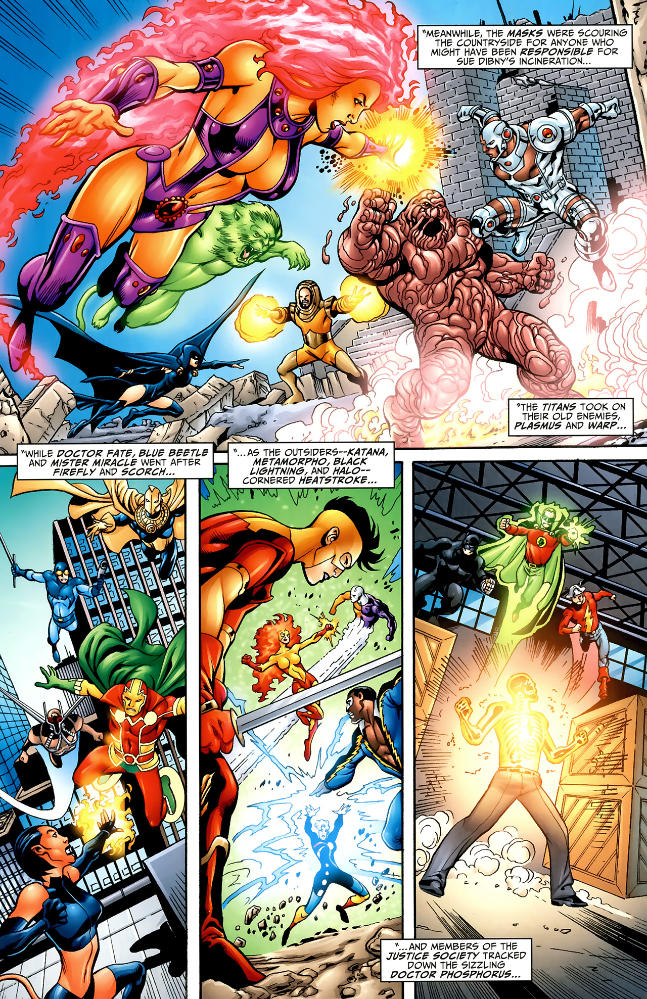 Read online DC Universe: Legacies comic -  Issue #10 - 10