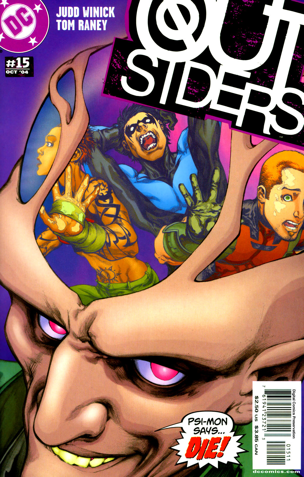 Read online Outsiders (2003) comic -  Issue #15 - 1