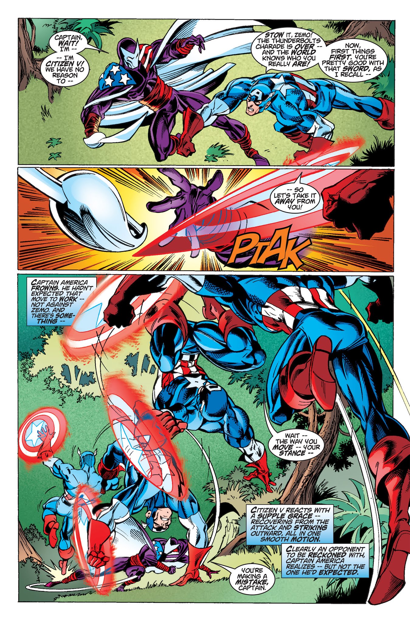 Read online Captain America/Citizen V '98 comic -  Issue # Full - 13
