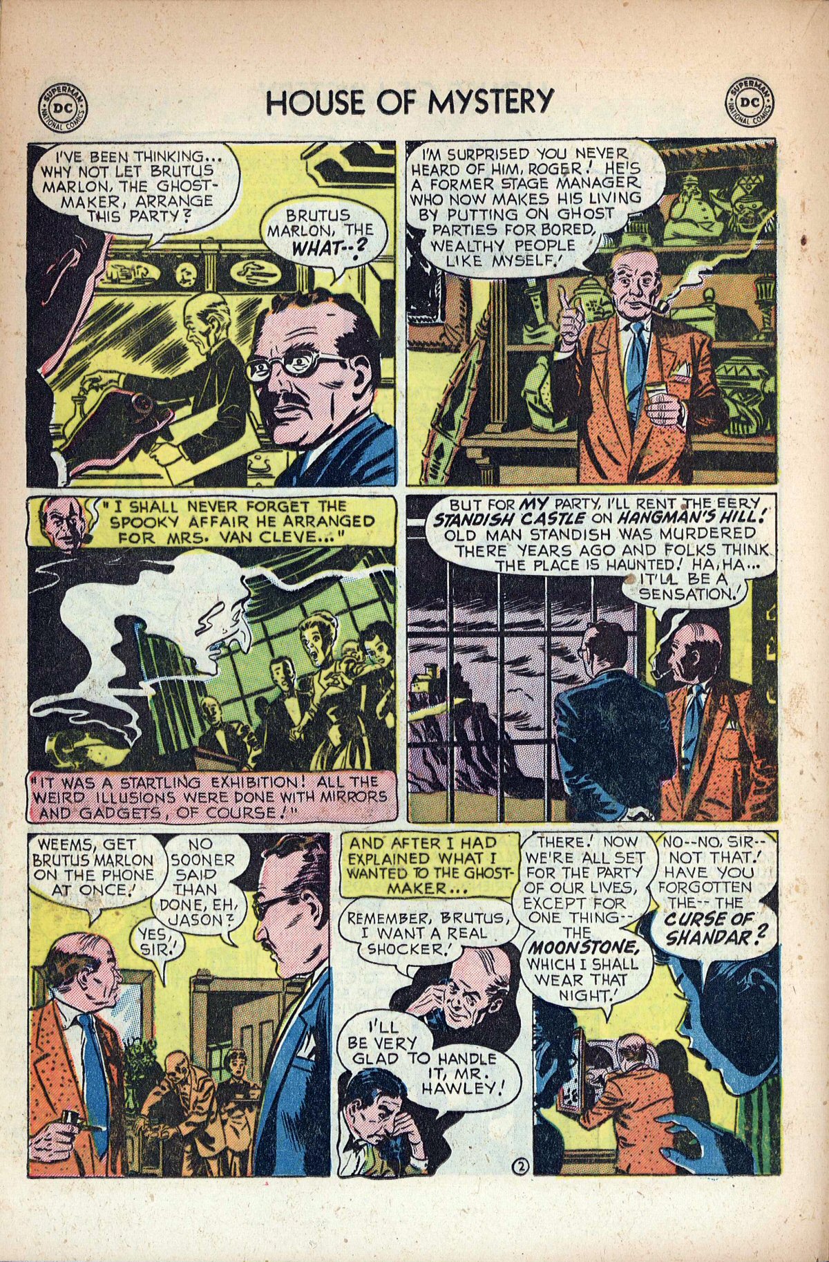 Read online House of Mystery (1951) comic -  Issue #14 - 20