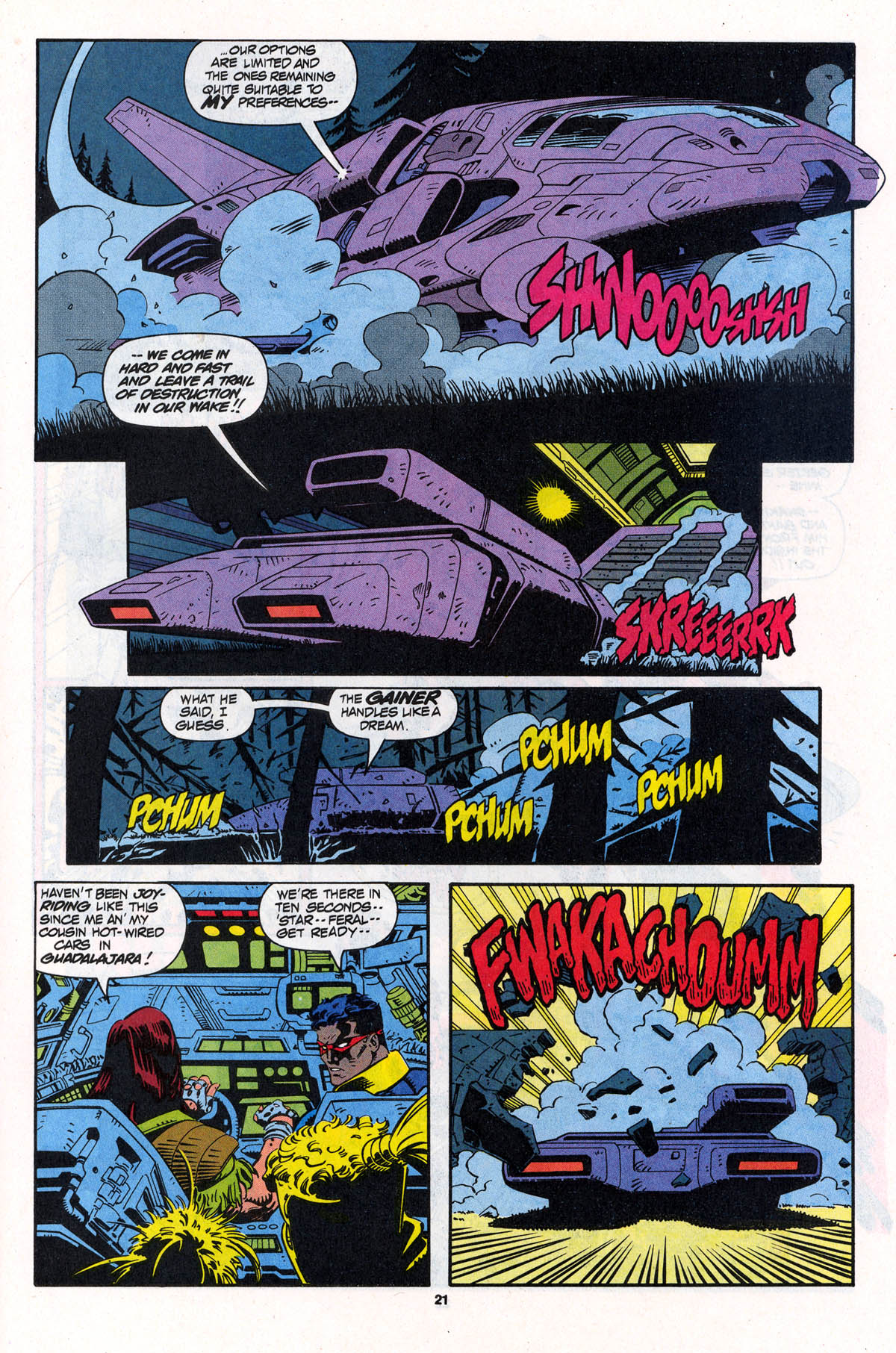 Read online X-Force (1991) comic -  Issue #23 - 21