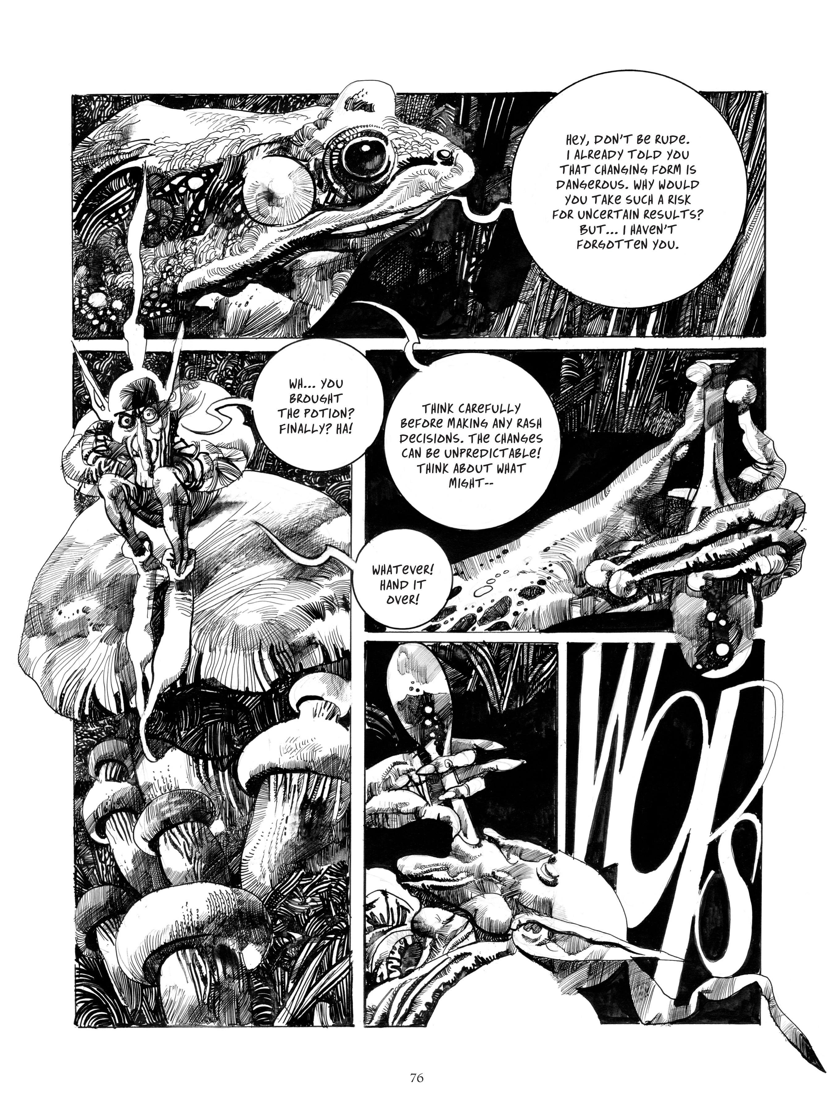 Read online The Collected Toppi comic -  Issue # TPB 1 (Part 1) - 74