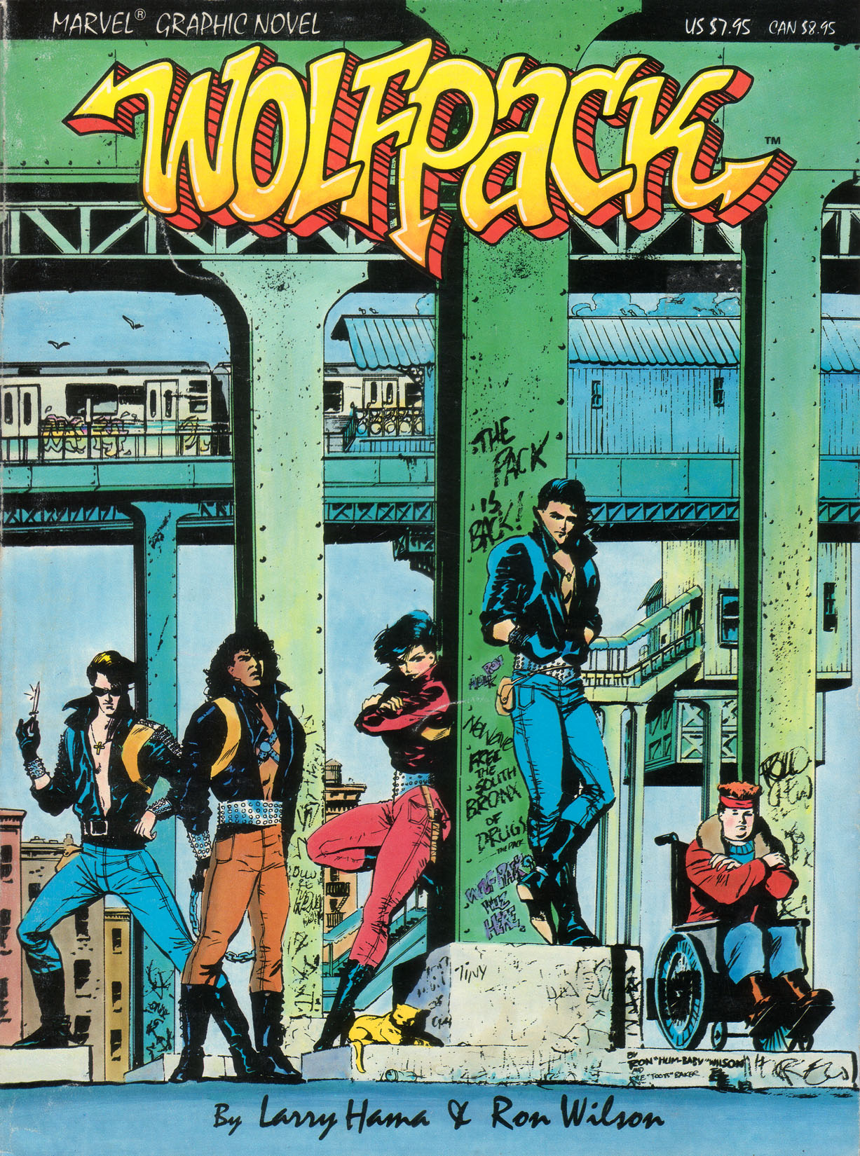 Read online Marvel Graphic Novel comic -  Issue #31 - Wofpack - 1