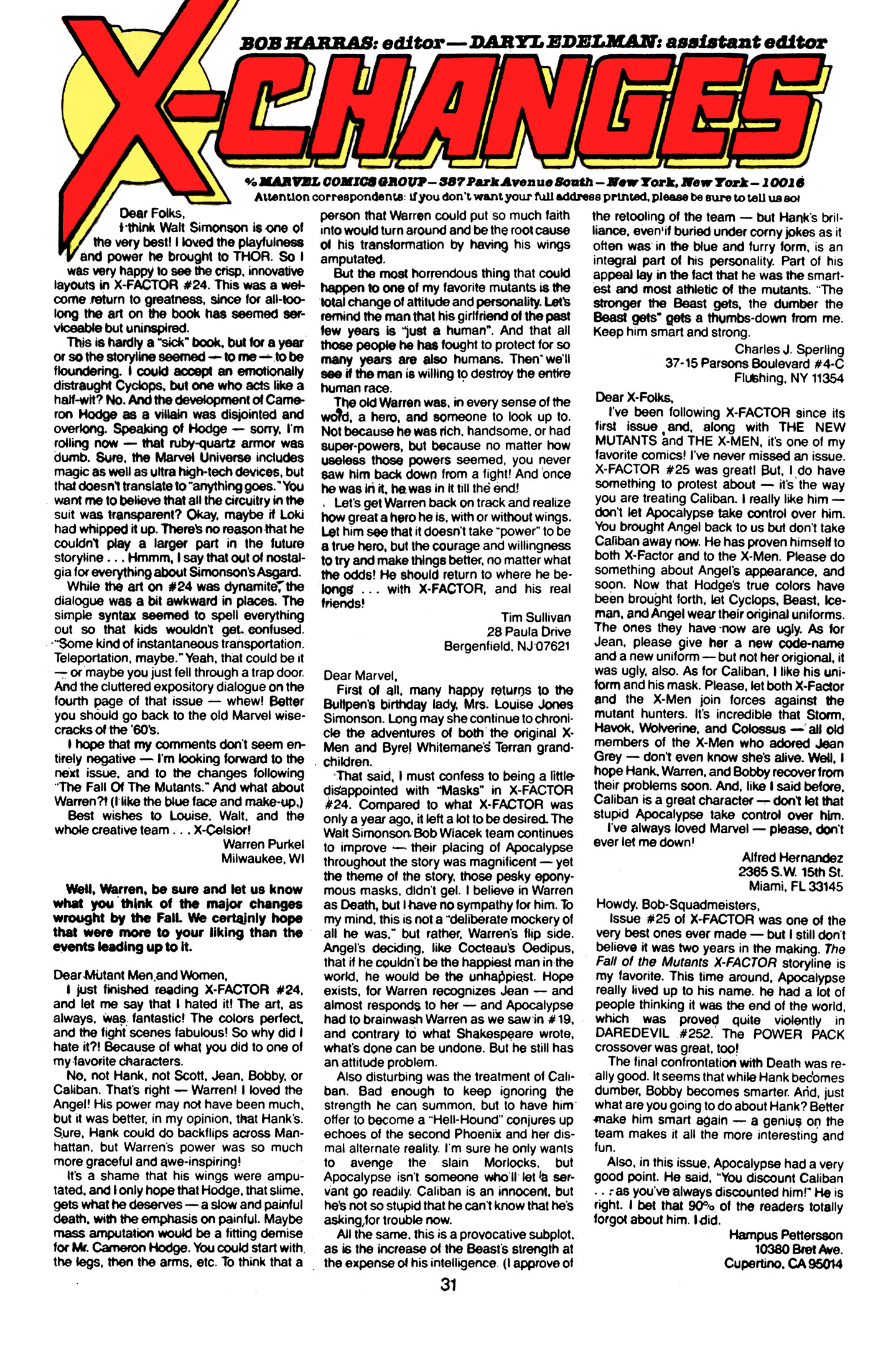Read online X-Factor (1986) comic -  Issue #30 - 25
