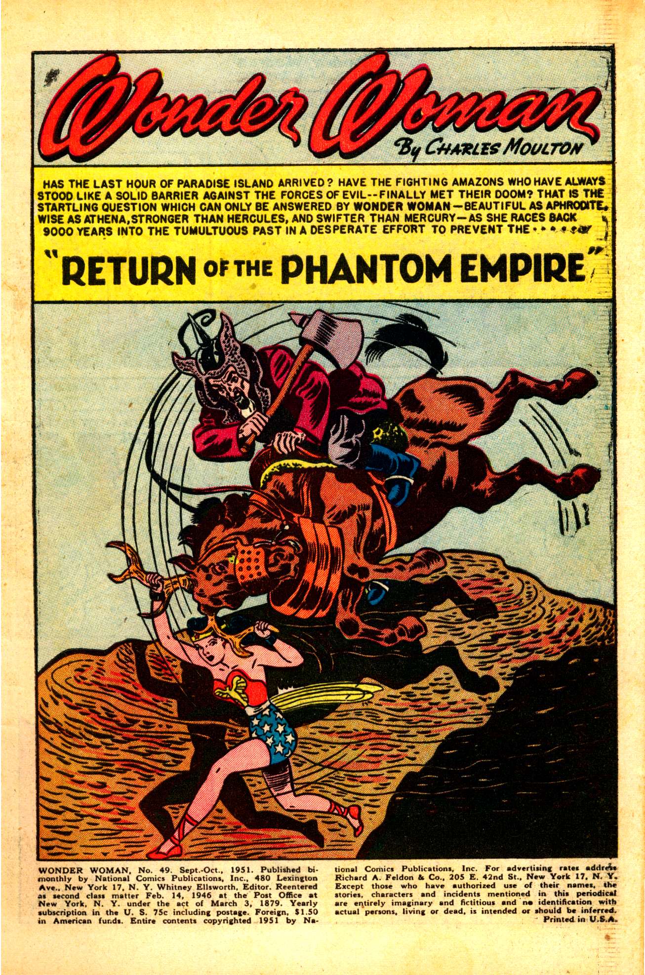 Read online Wonder Woman (1942) comic -  Issue #49 - 3