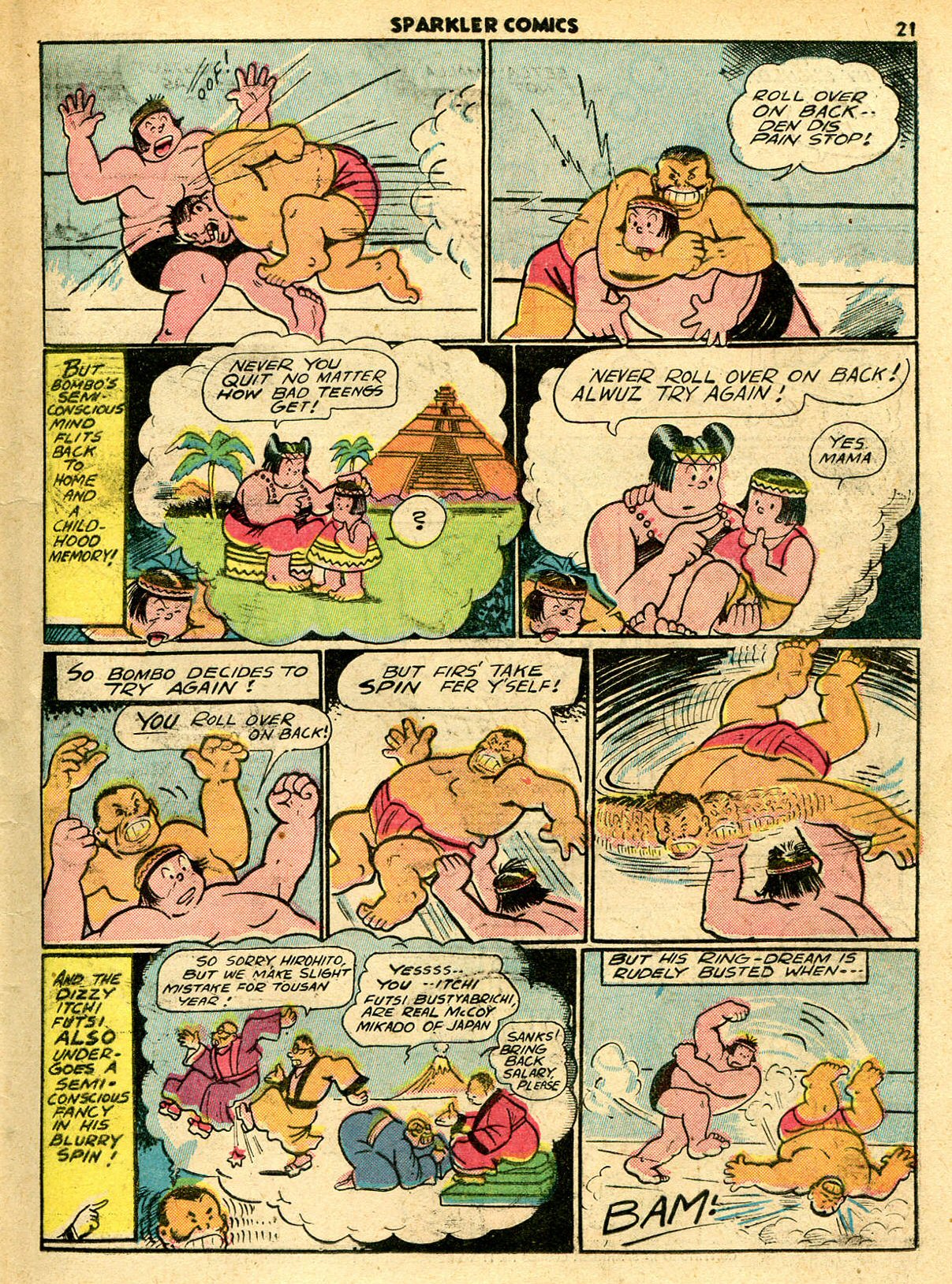 Read online Sparkler Comics comic -  Issue #20 - 23