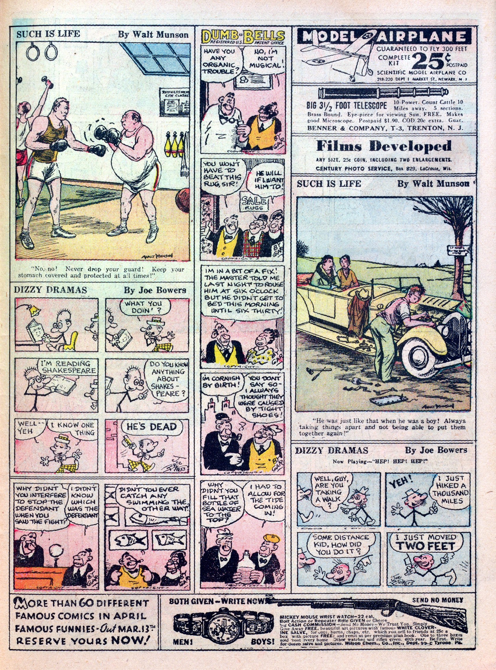 Read online Famous Funnies comic -  Issue #20 - 53