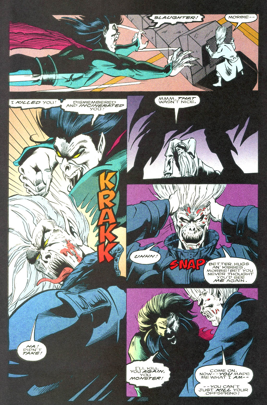 Read online Morbius: The Living Vampire (1992) comic -  Issue #21 - 20
