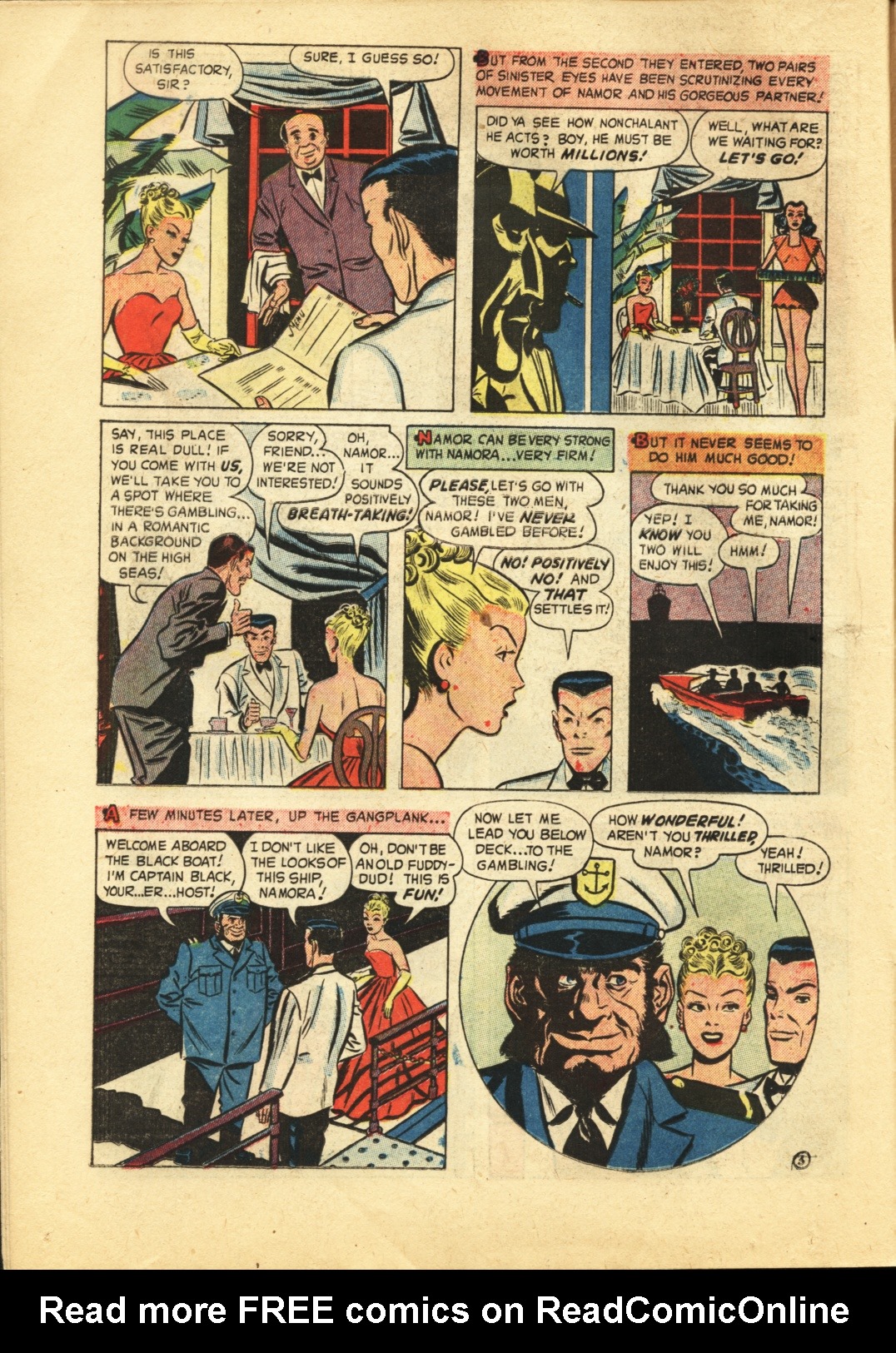 Read online Sub-Mariner Comics comic -  Issue #29 - 13