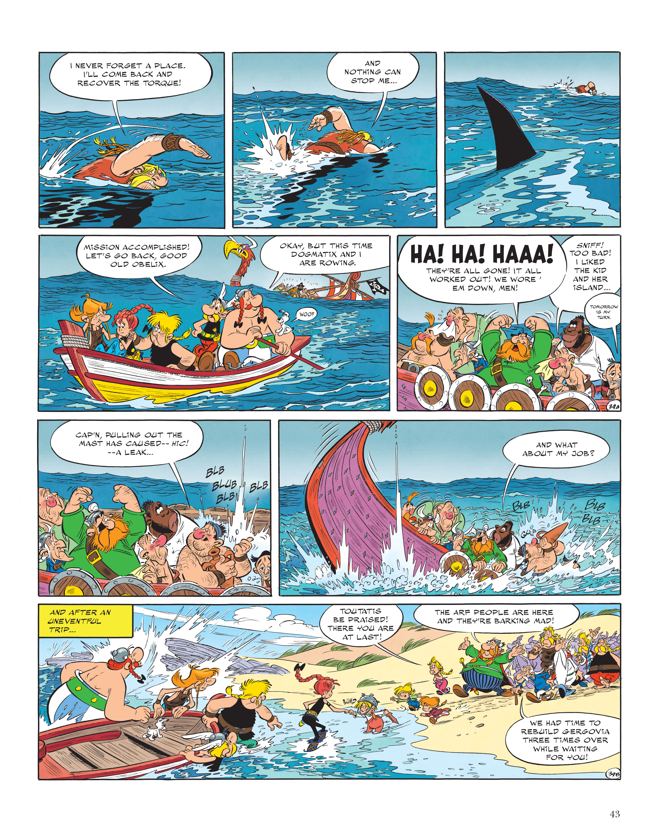 Read online Asterix comic -  Issue #38 - 44