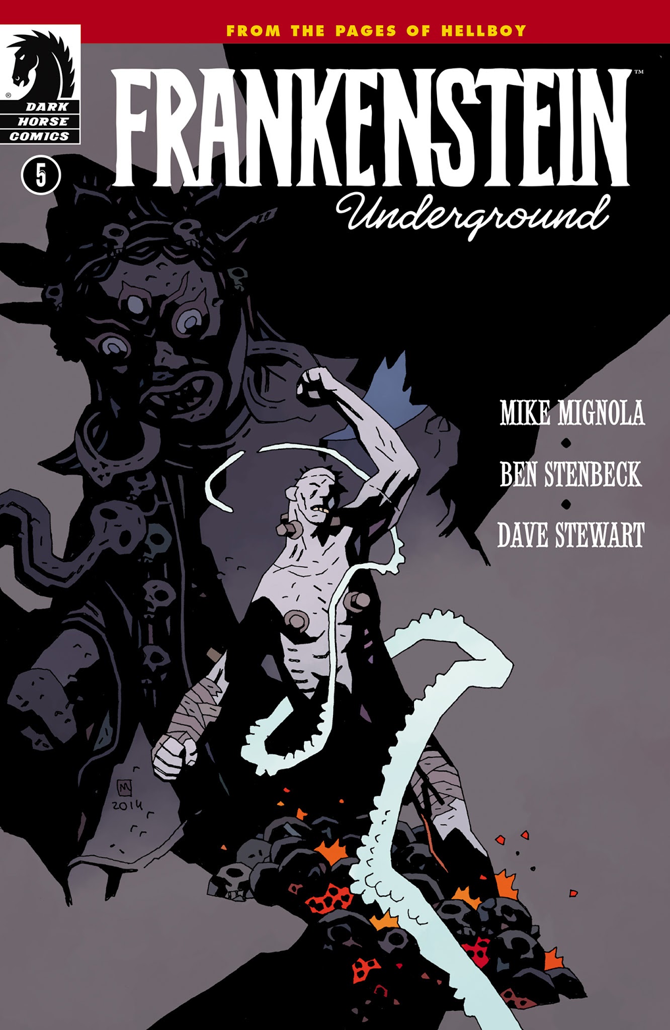 Read online Frankenstein Underground comic -  Issue #5 - 1