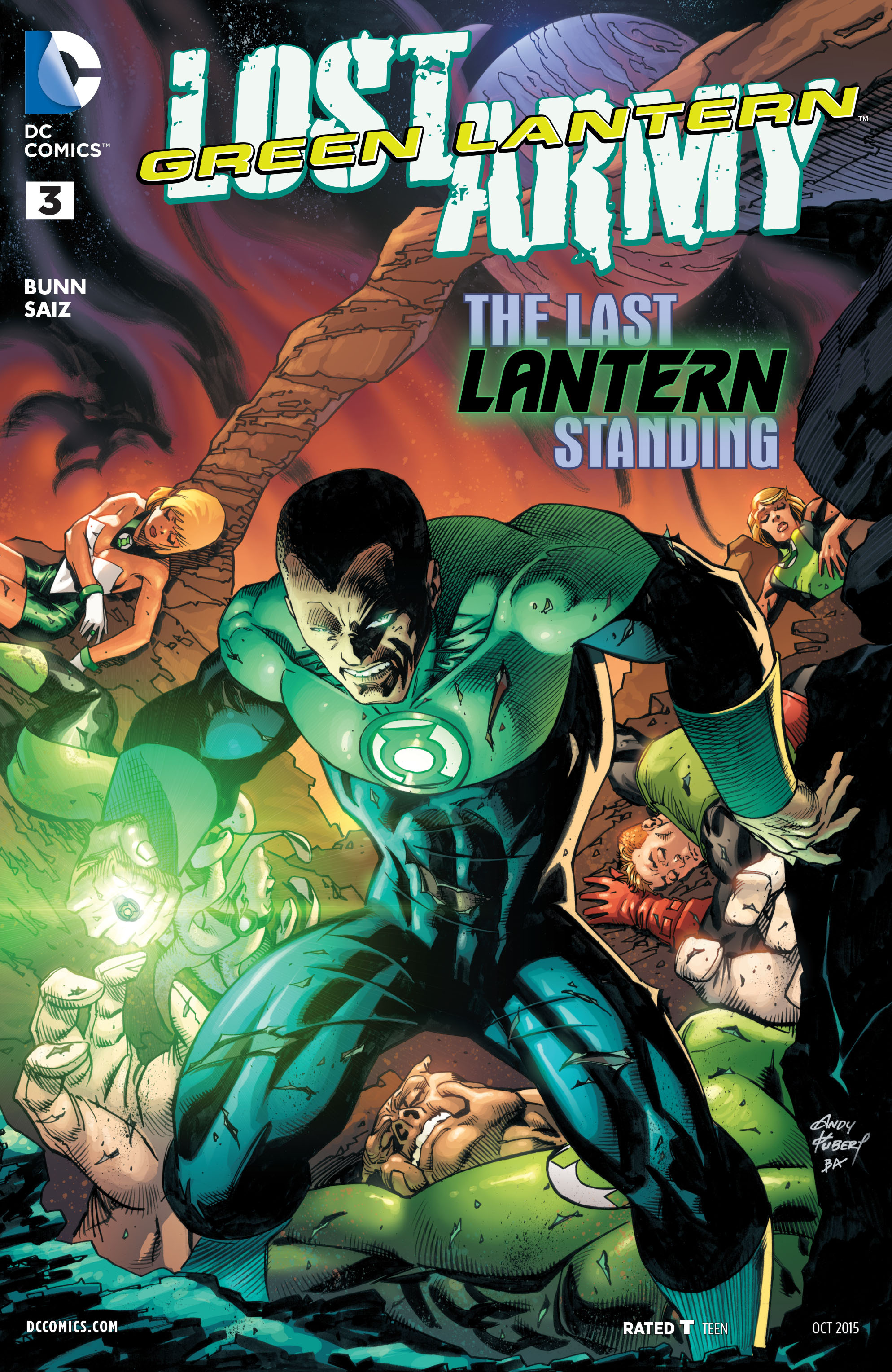Read online Green Lantern: Lost Army comic -  Issue #3 - 1